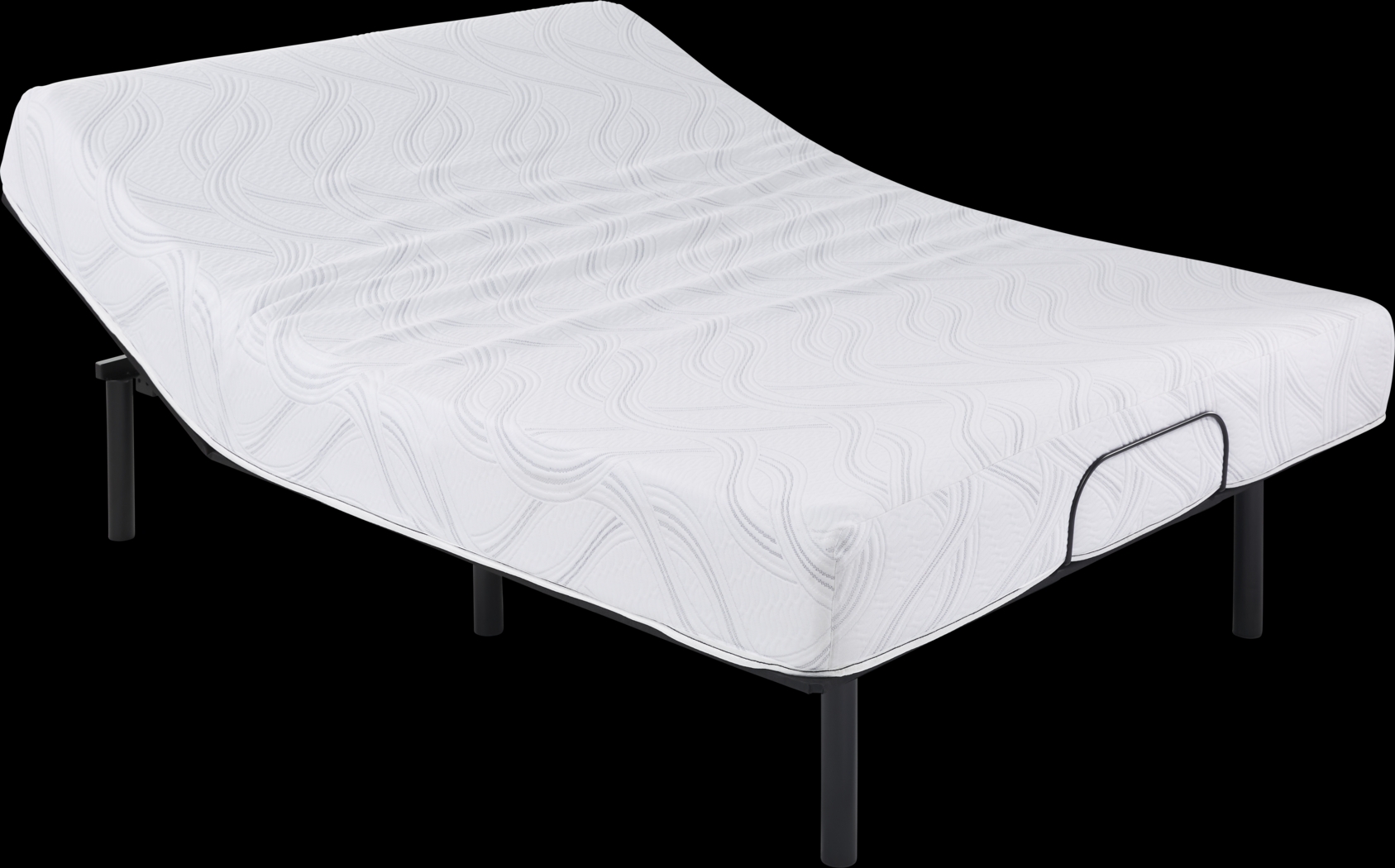 Serta Grandbury Split King Mattress with RTG Sleep 2000 Adjustable Base - Thumbnail - Image 1