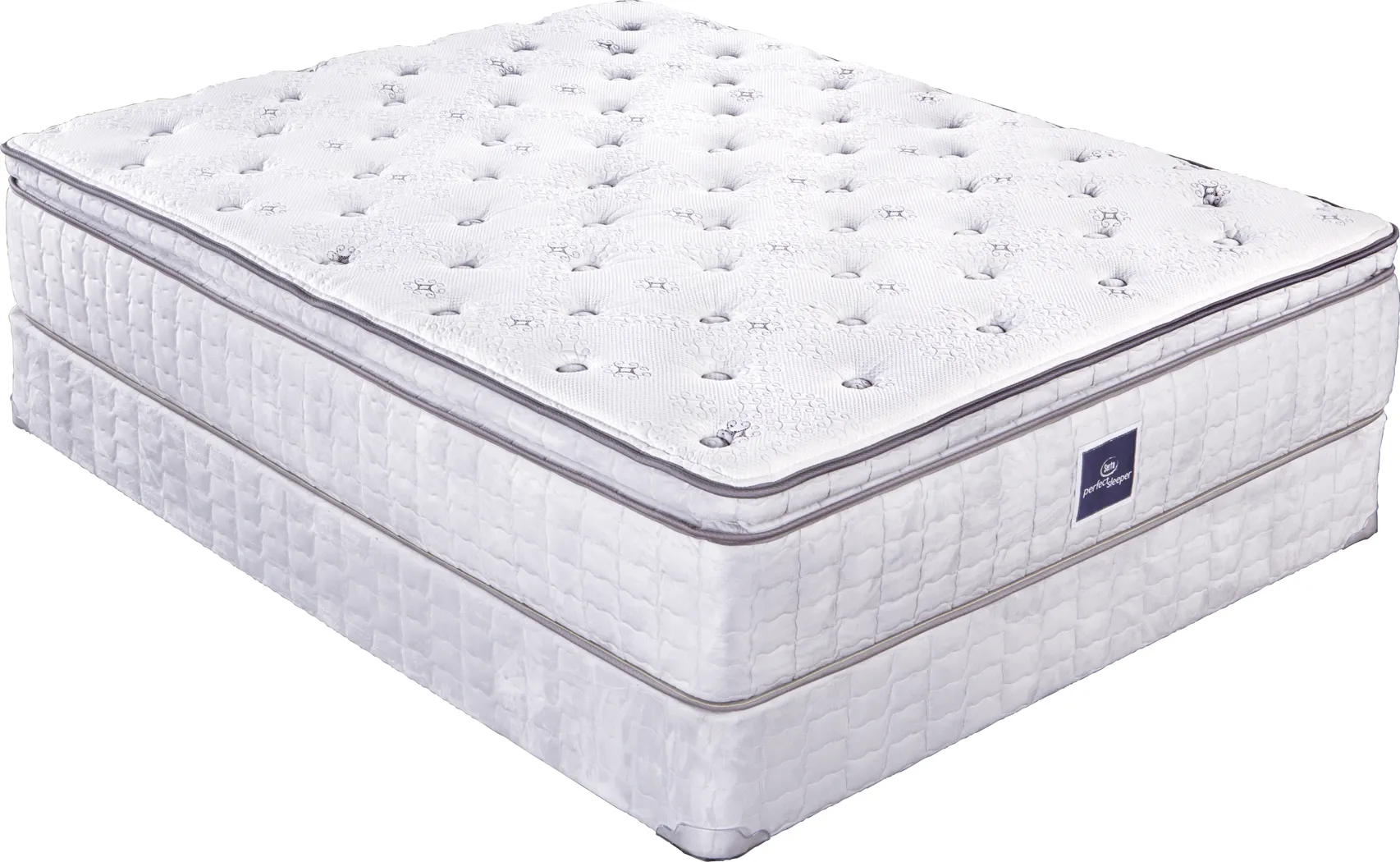 Serta Highland Springs Queen Mattress Set - Thumbnail - Image 1
