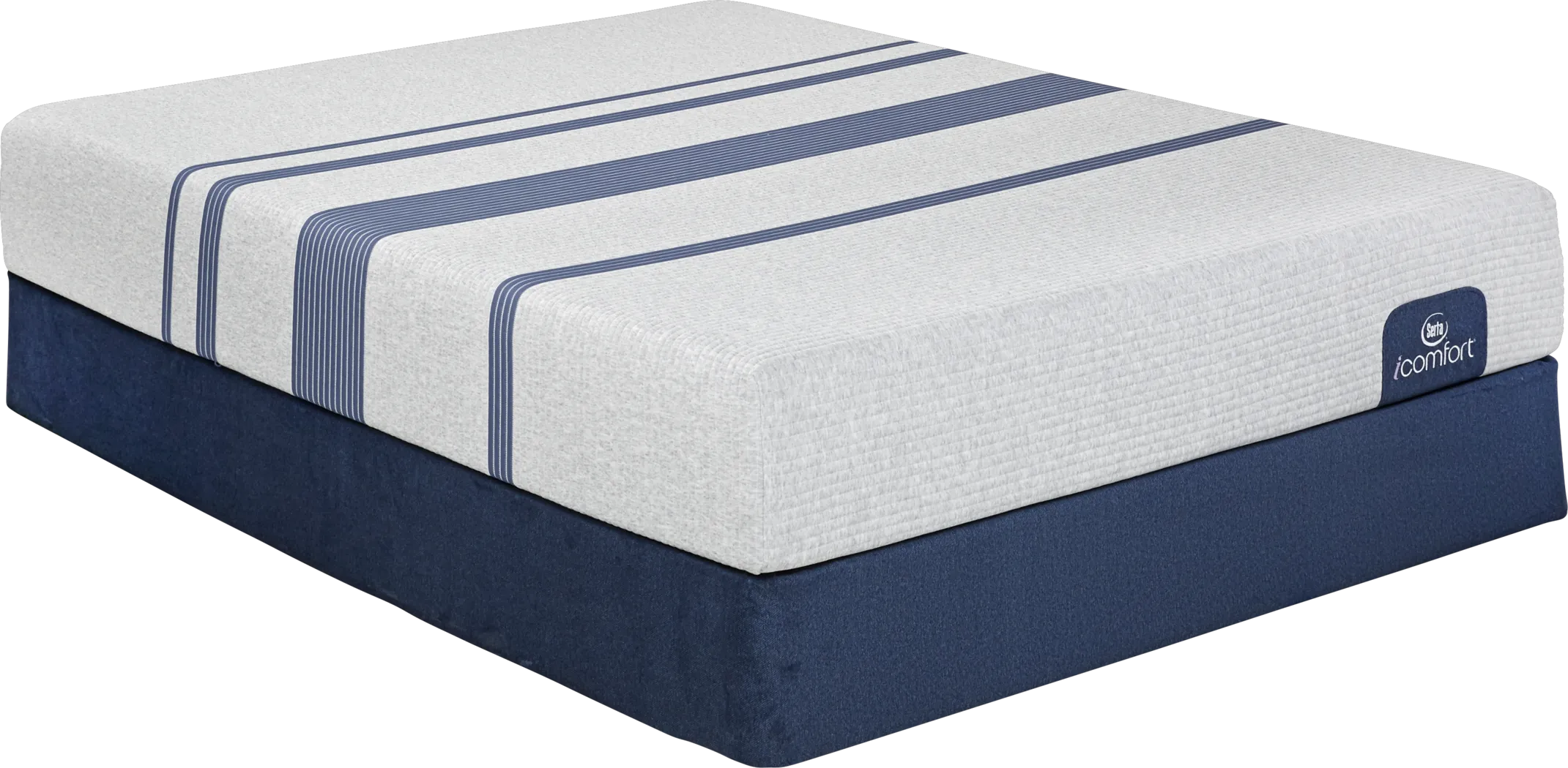 Serta iComfort Blue 100 King Mattress Set - Thumbnail - Image 1