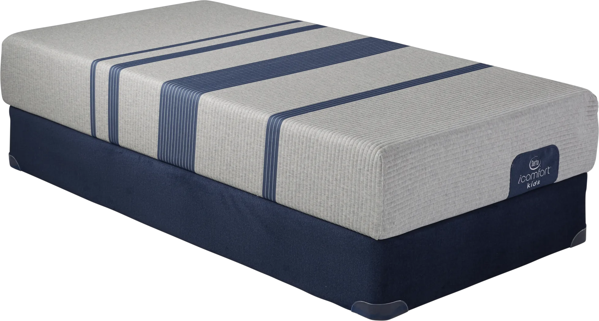 Serta iComfort Blue Night 90 Low Profile Twin Mattress Set - Thumbnail - Image 1