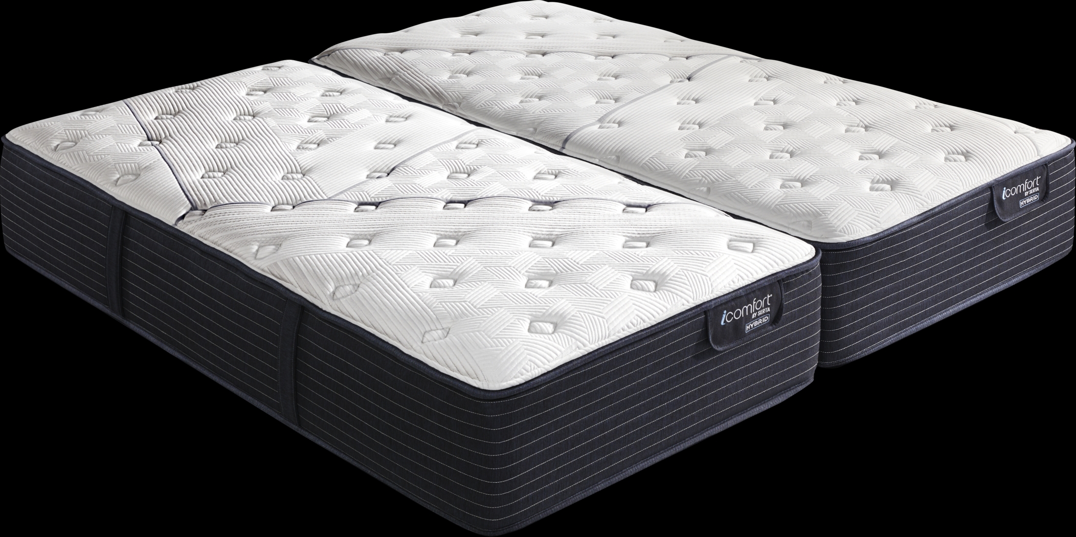 Serta iComfort CF1000C Quilted II Firm Split King Mattress (2 TWXL) - Thumbnail - Image 1