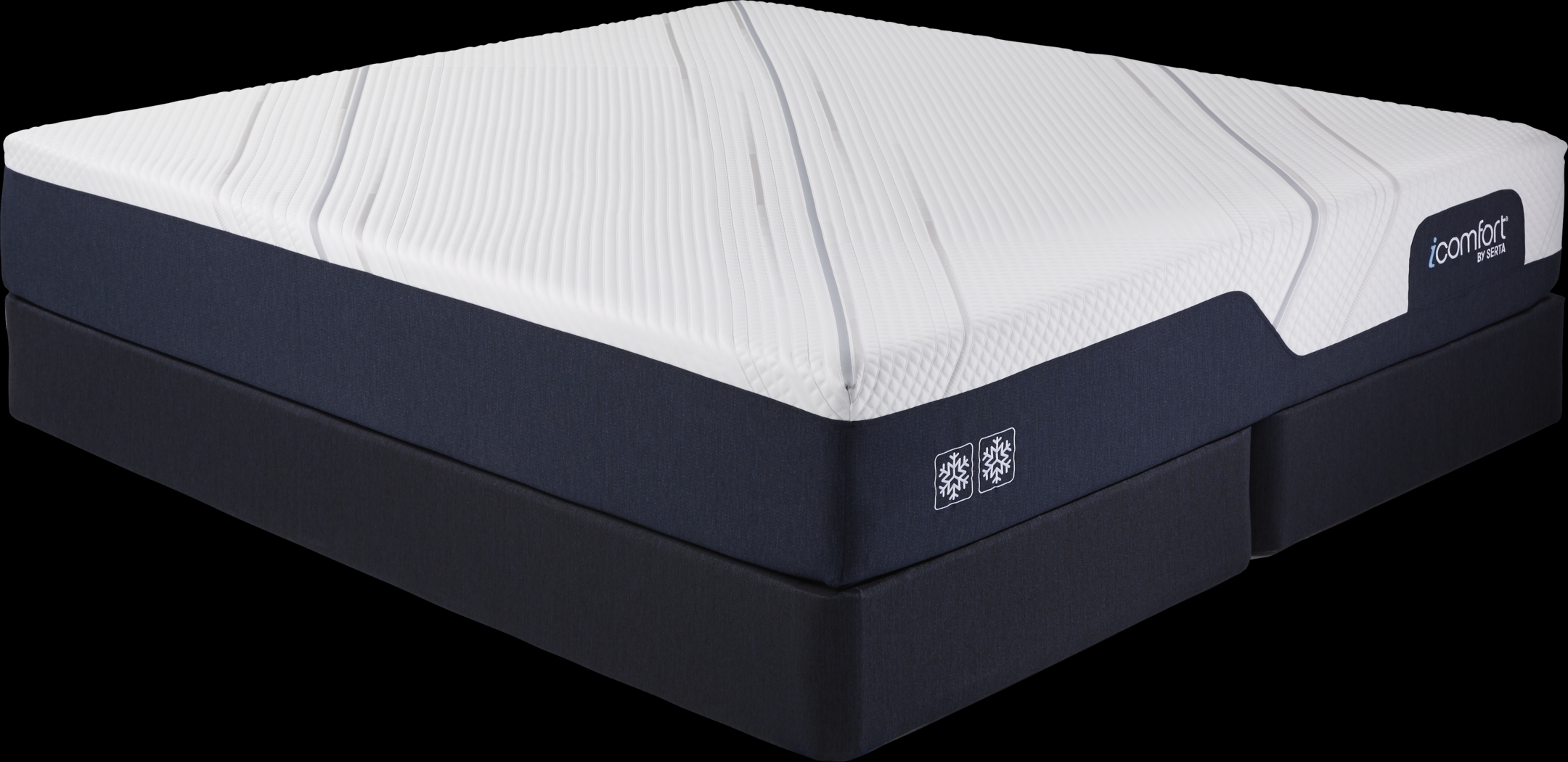 Serta iComfort CF2000 Low Profile King Mattress Set - Thumbnail - Image 1