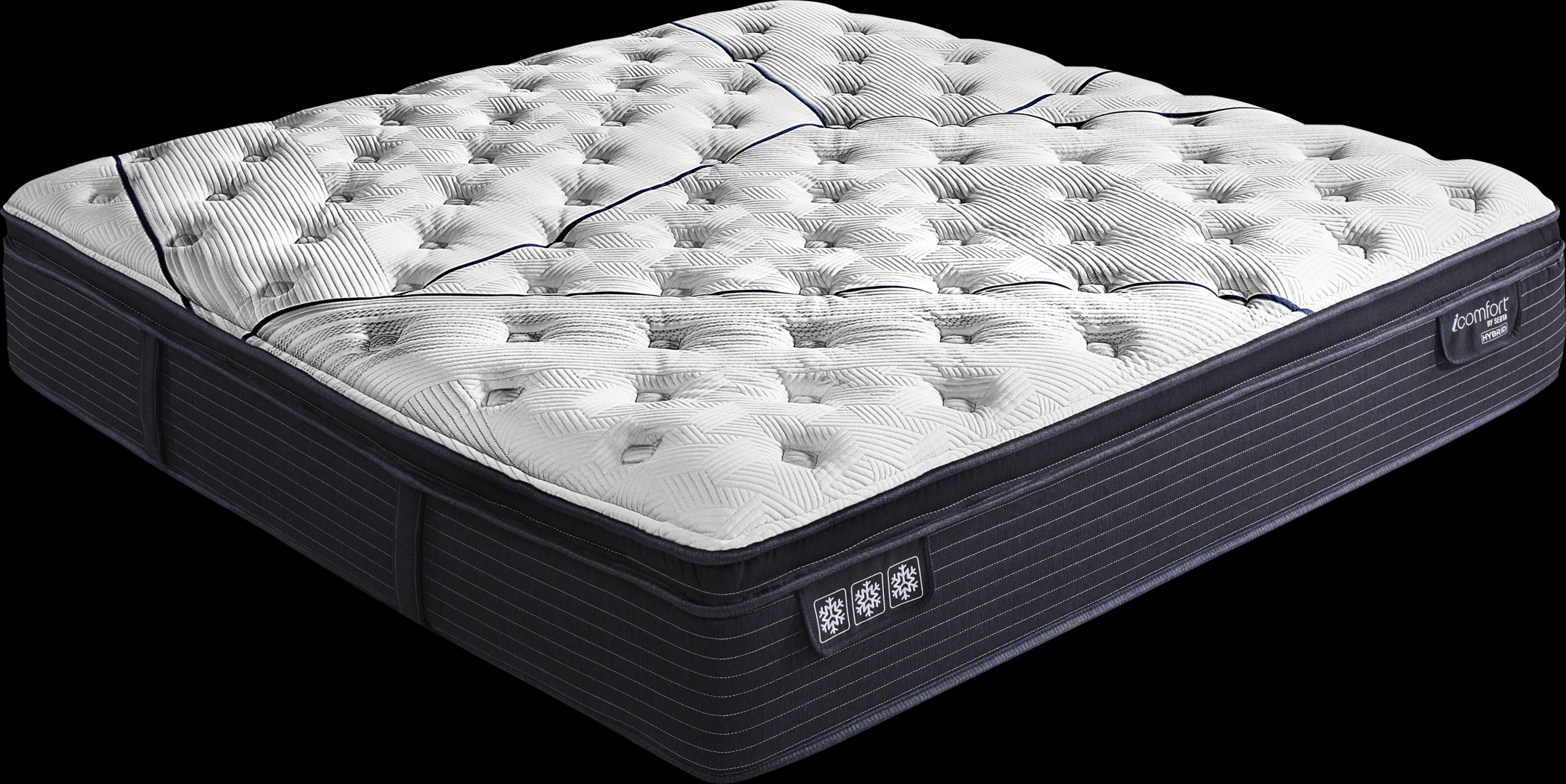 Serta iComfort CF3000 Quilted II Plush Pillowtop King Mattress - Thumbnail - Image 1