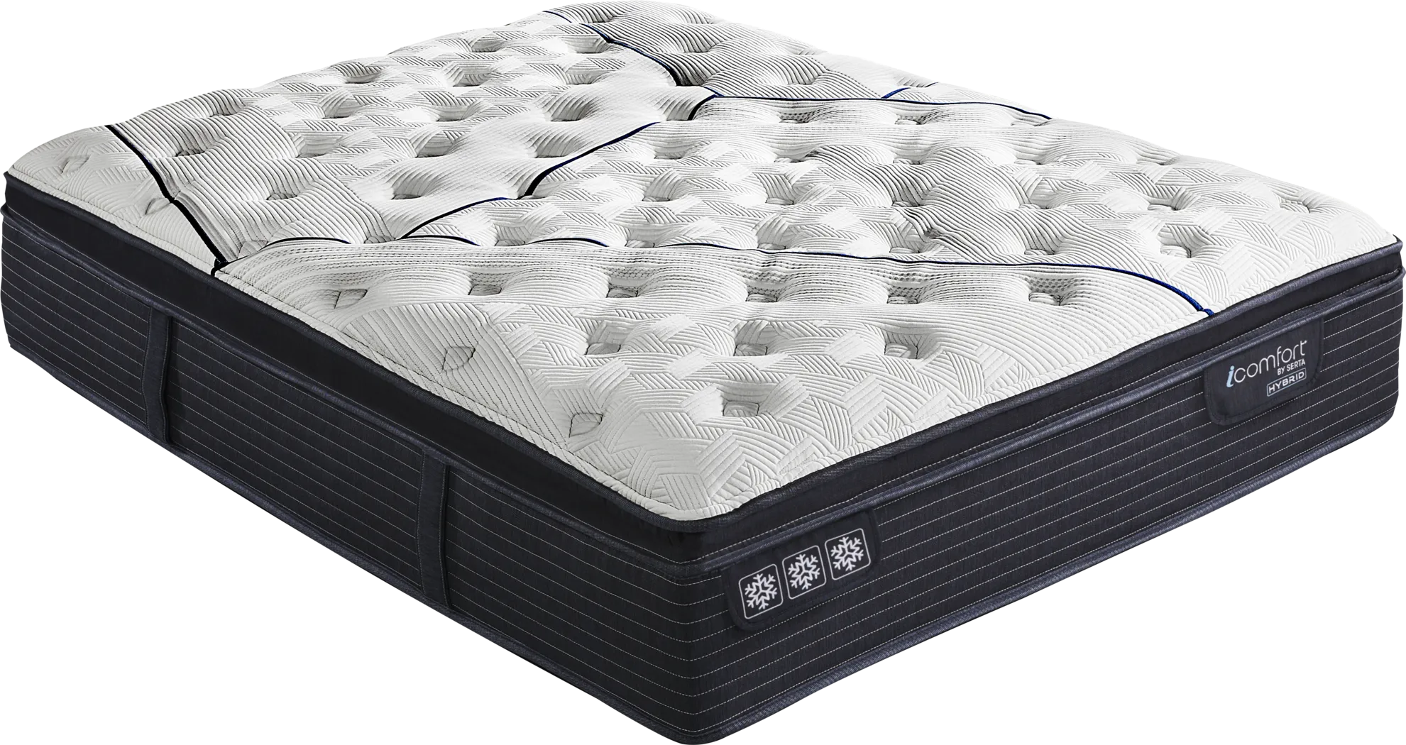 Serta iComfort CF3000 Quilted II Plush Pillowtop Queen Mattress - Thumbnail - Image 1