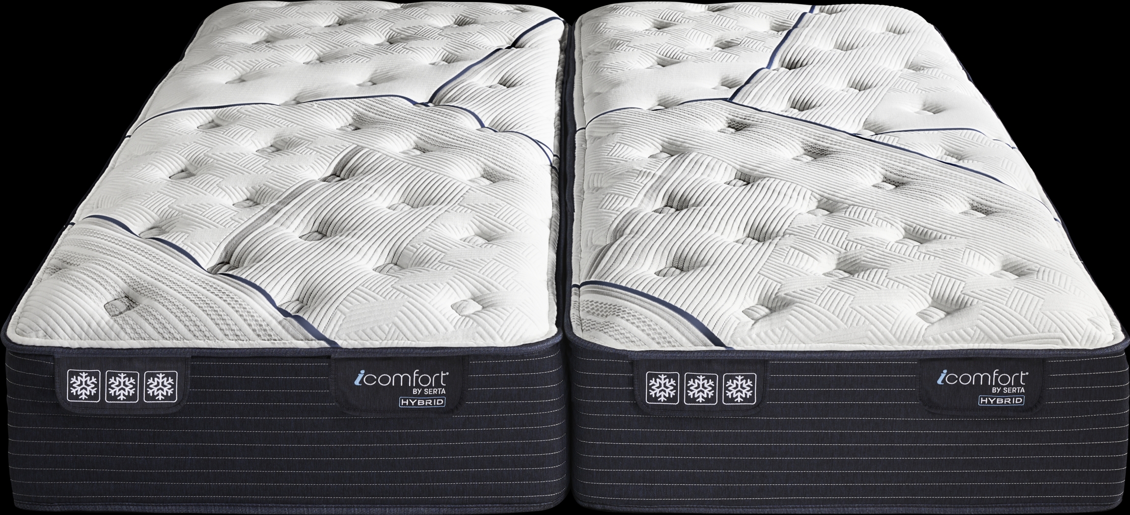 Serta iComfort CF3000 Quilted II Plush Split King Mattress (2 TWXL) - Thumbnail - Image 2