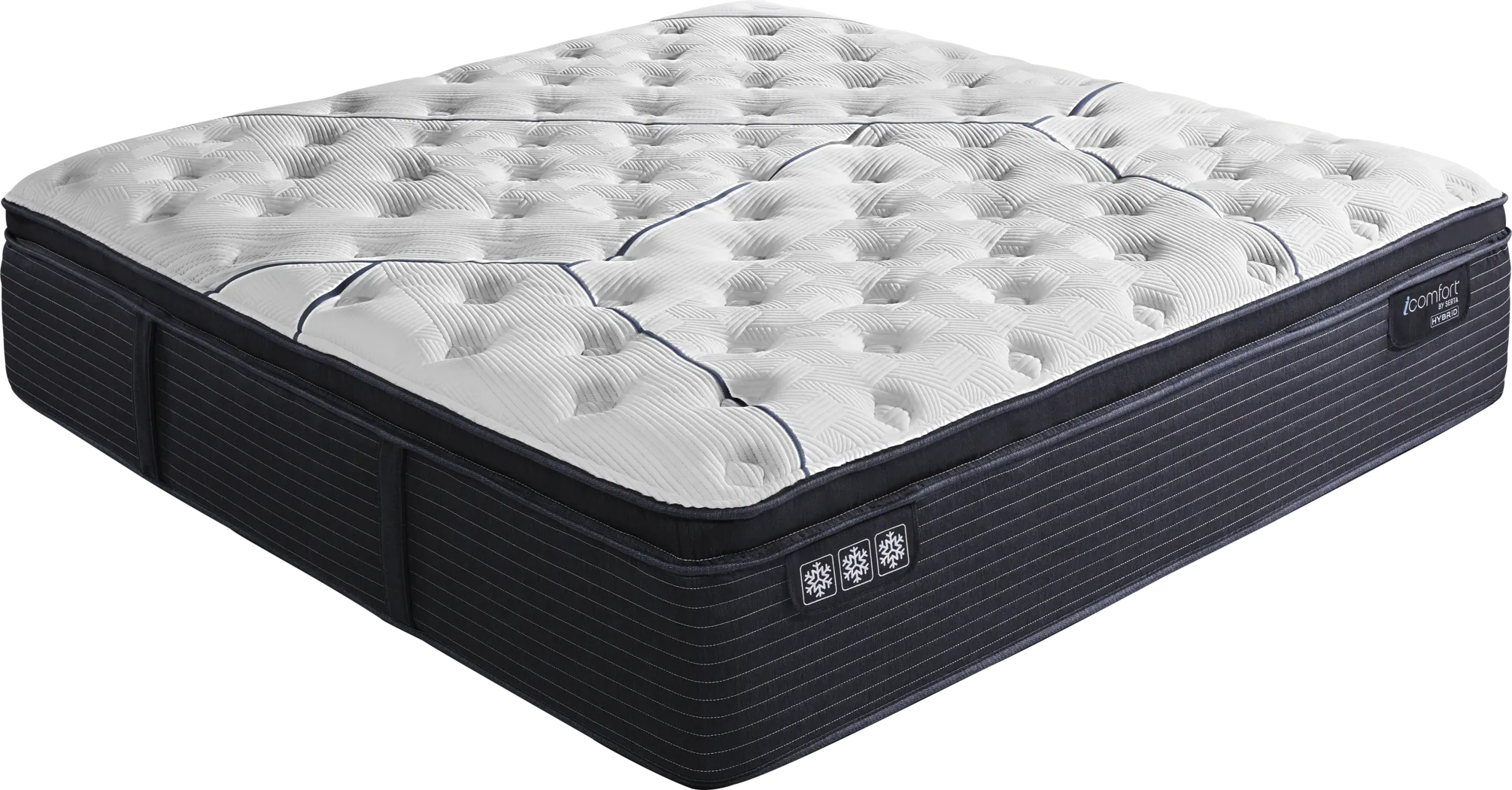 Serta iComfort CF4000 Quilted II Medium Pillowtop King Mattress - Thumbnail - Image 1