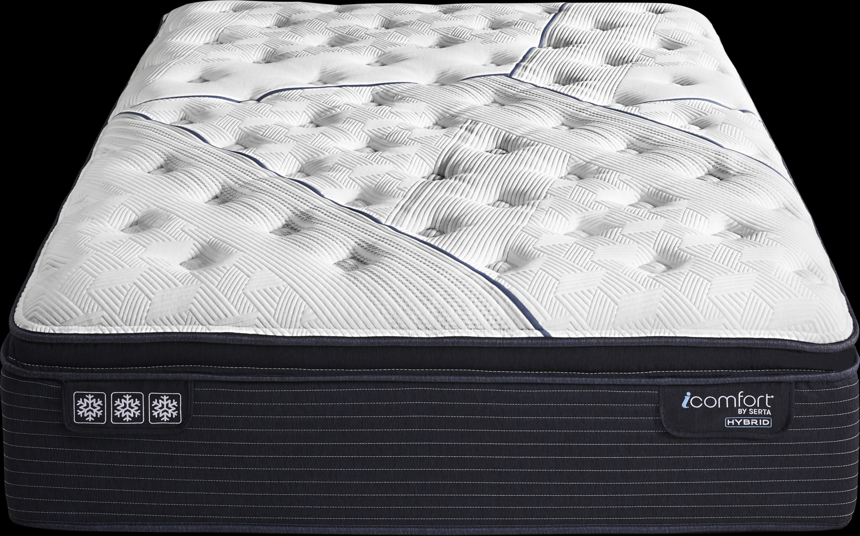 Serta iComfort CF4000 Quilted II Medium Pillowtop Queen Mattress - Thumbnail - Image 2