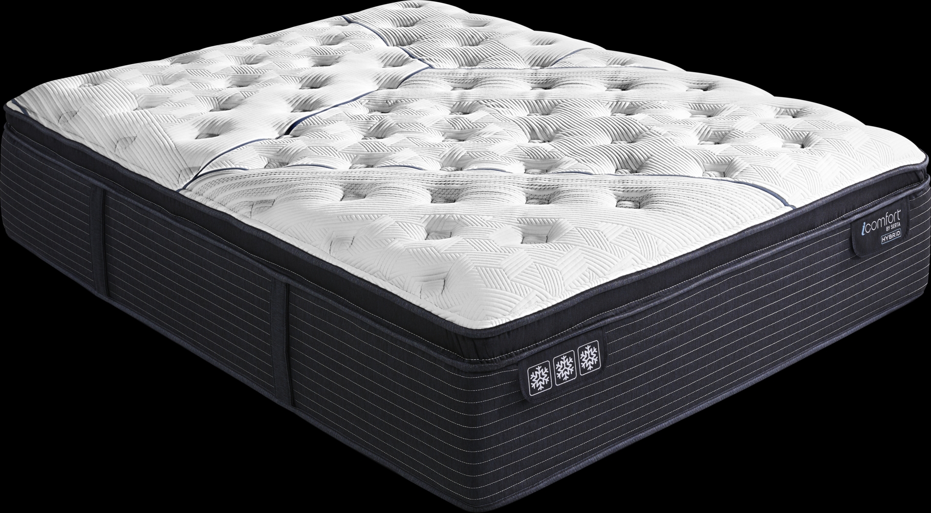 Serta iComfort CF4000 Quilted II Medium Pillowtop Queen Mattress - Thumbnail - Image 1