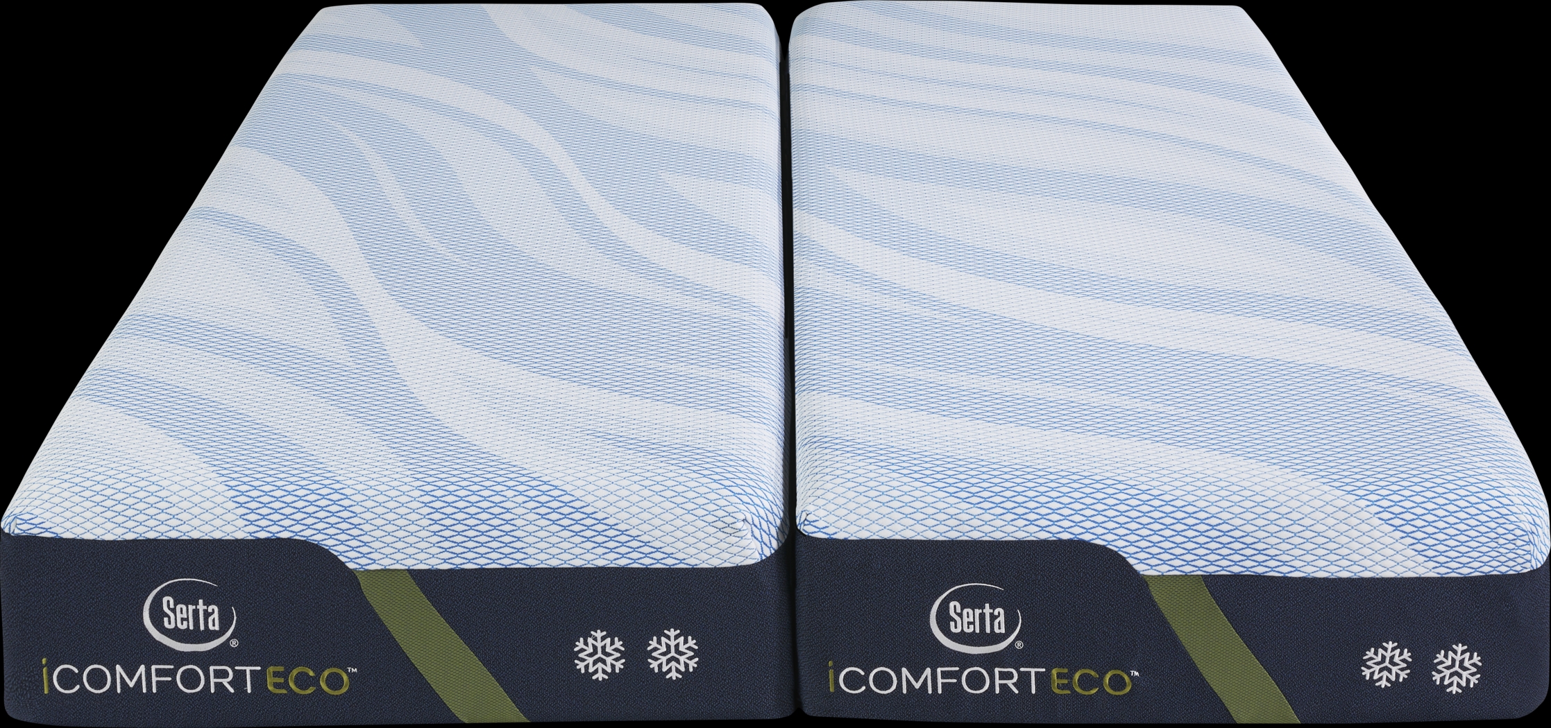 Serta iComfort Eco F10 Medium Split King Mattress (2 TWXL) - Thumbnail - Image 2