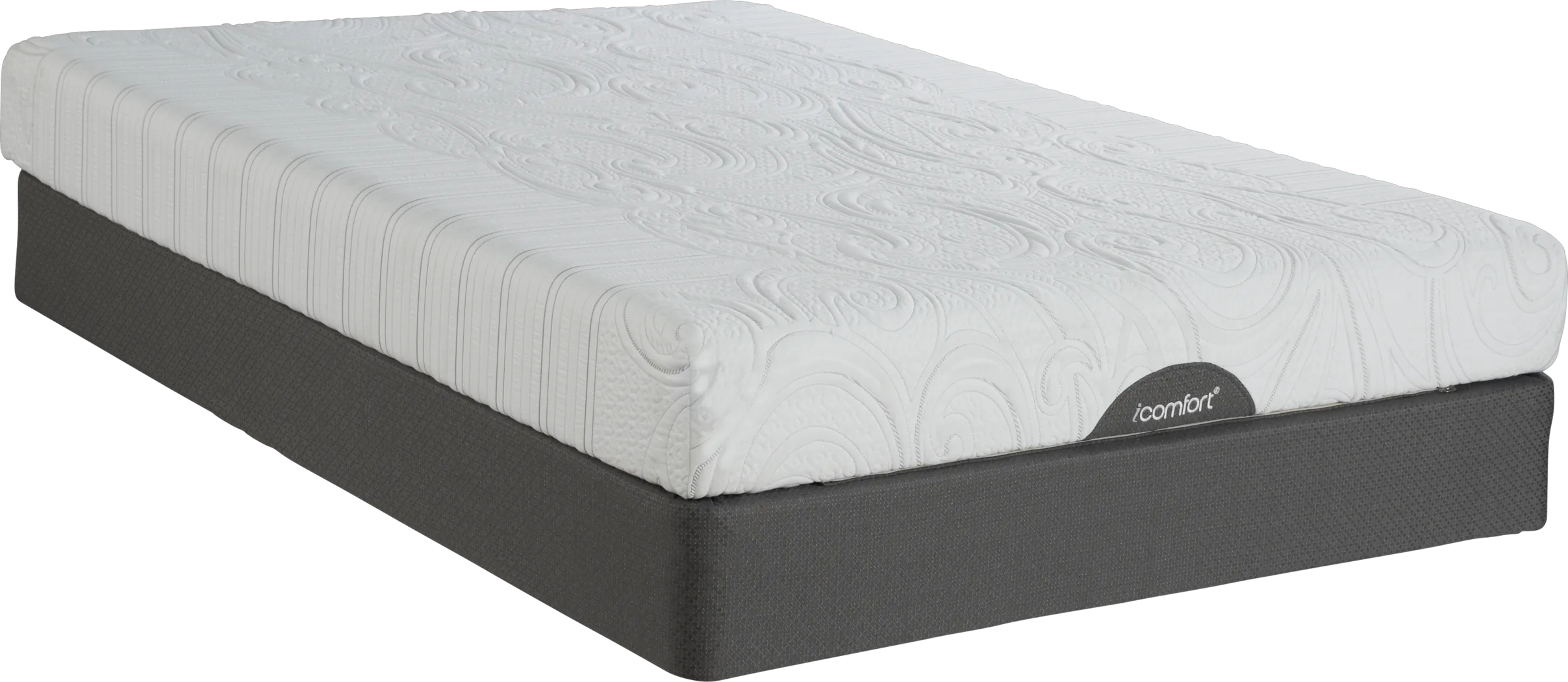 Serta iComfort Insight EverFeel Low Profile Queen Mattress Set - Thumbnail - Image 1