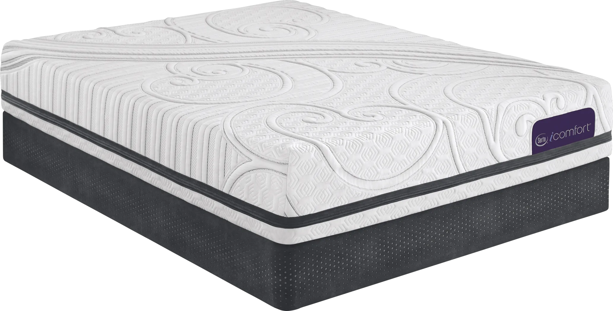 Serta iComfort Savant III Plush Low Profile King Mattress Set - Thumbnail - Image 1
