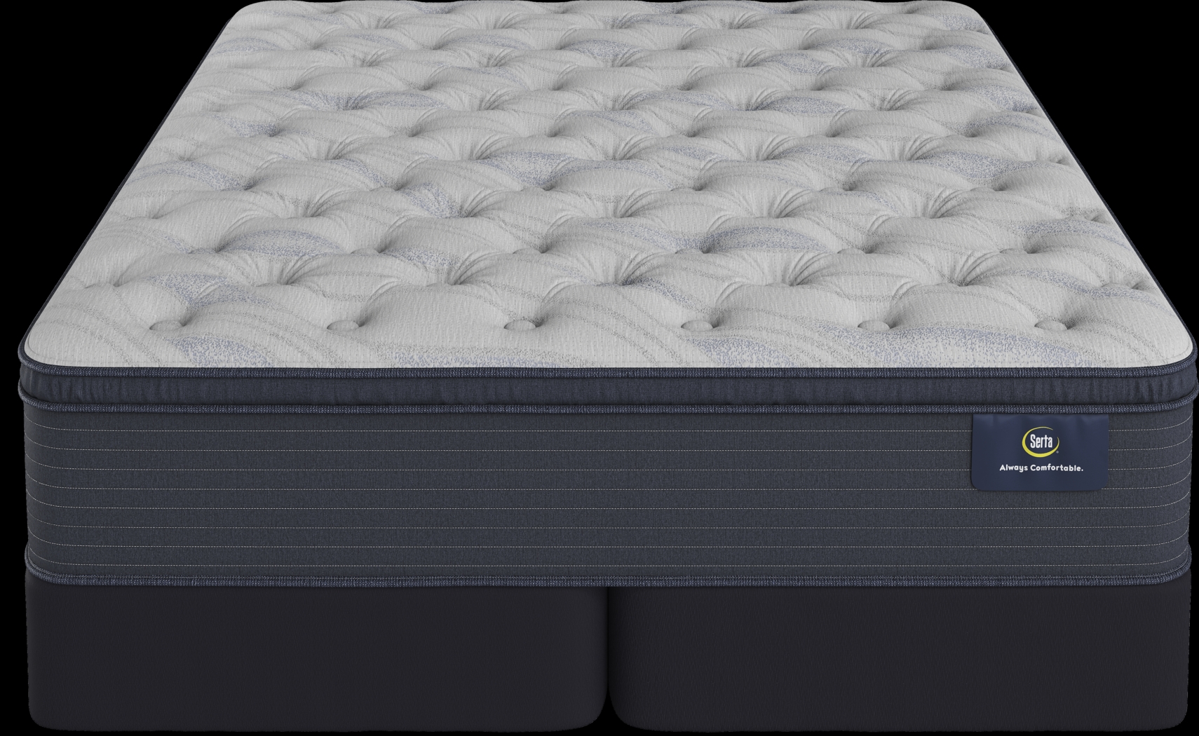Serta Luxe Edition Adria Coast California King High Profile Mattress Set - Thumbnail - Image 2