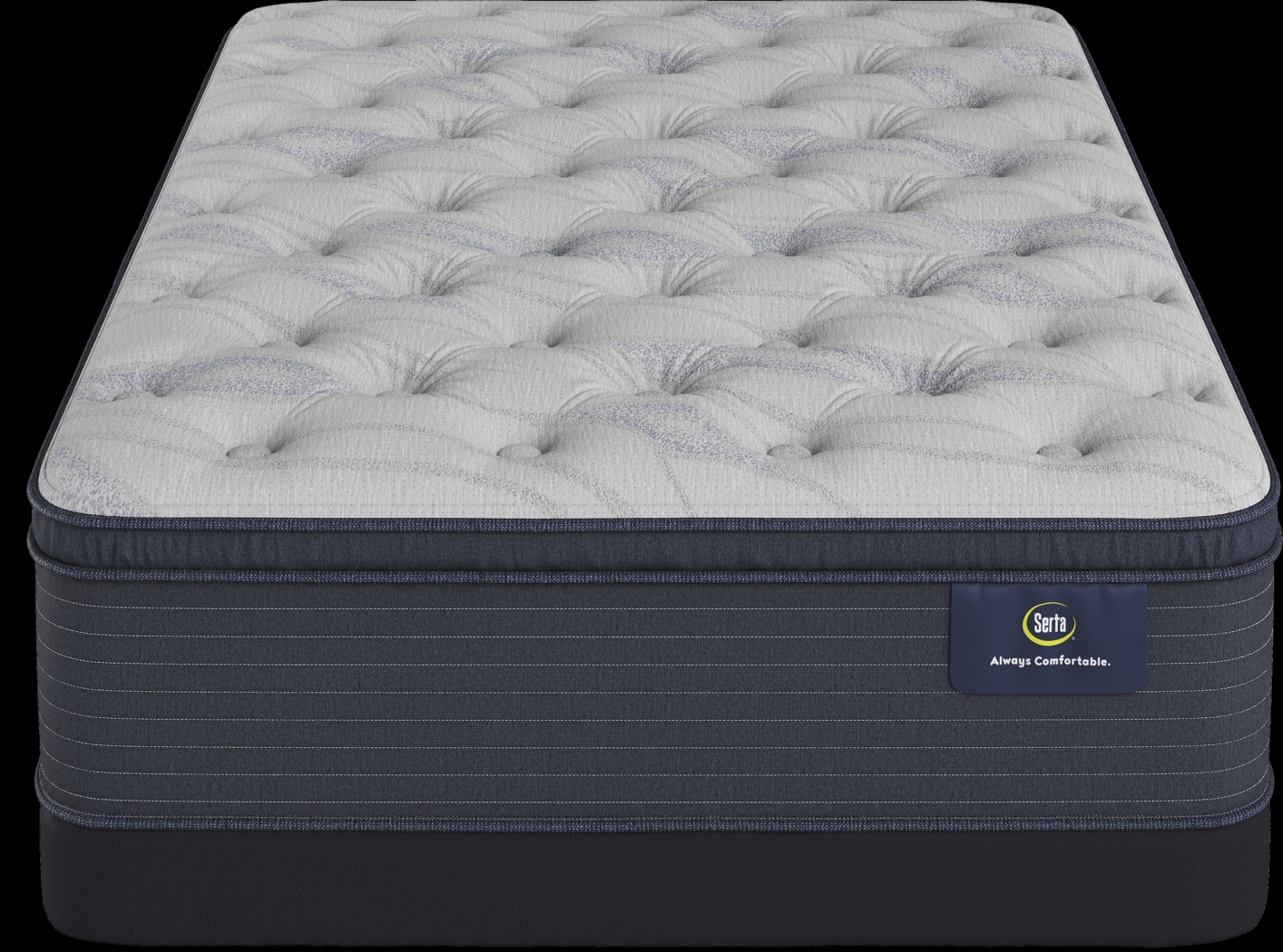Serta Luxe Edition Adria Coast Full Low Profile Mattress Set - Thumbnail - Image 2