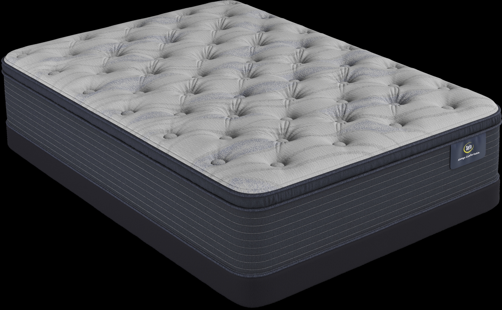 Serta Luxe Edition Adria Coast Full Low Profile Mattress Set - Thumbnail - Image 1