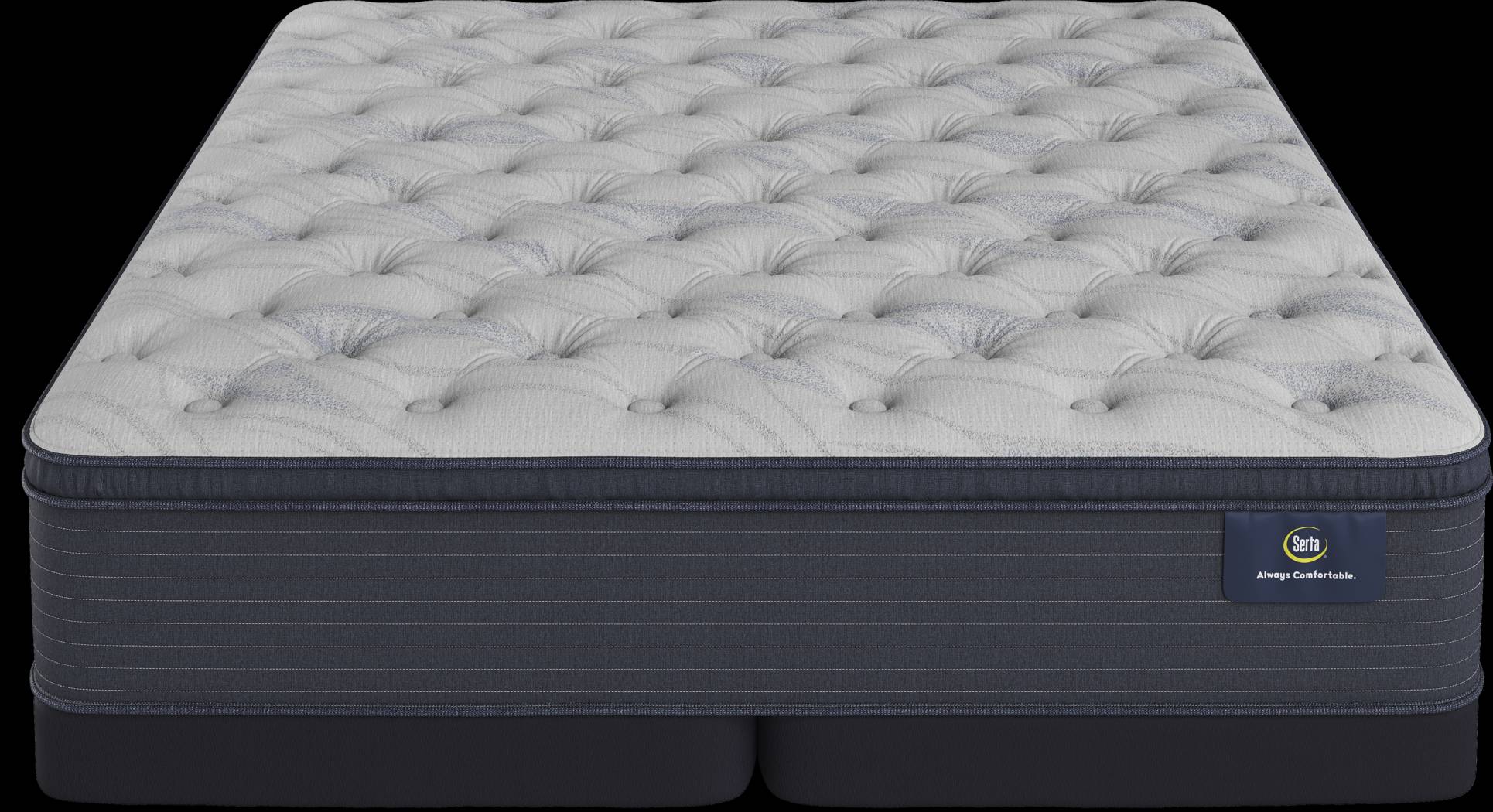 Serta Luxe Edition Adria Coast King Low Profile Mattress Set - Thumbnail - Image 2