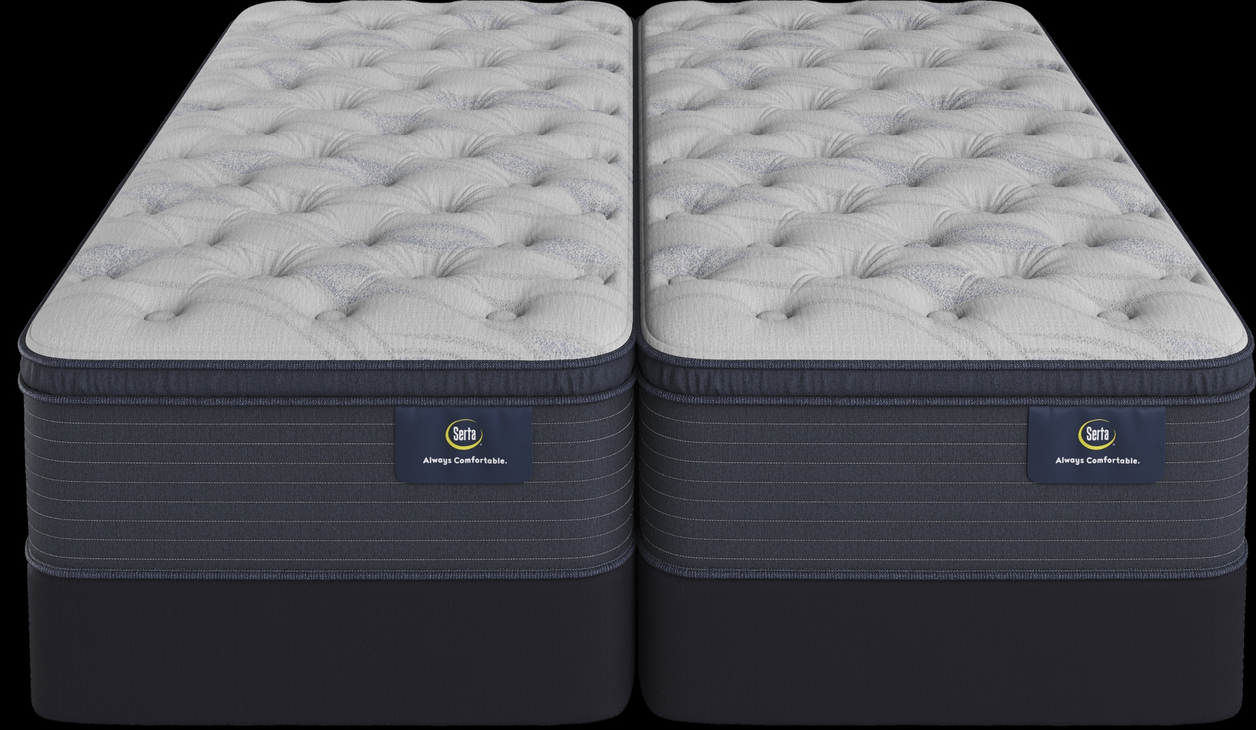 Serta Luxe Edition Adria Coast Split King High Profile Mattress Set - Thumbnail - Image 2