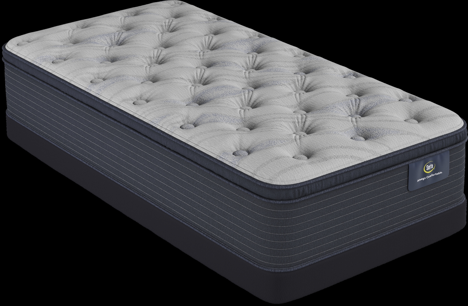 Serta Luxe Edition Adria Coast Twin Low Profile Mattress Set - Thumbnail - Image 1