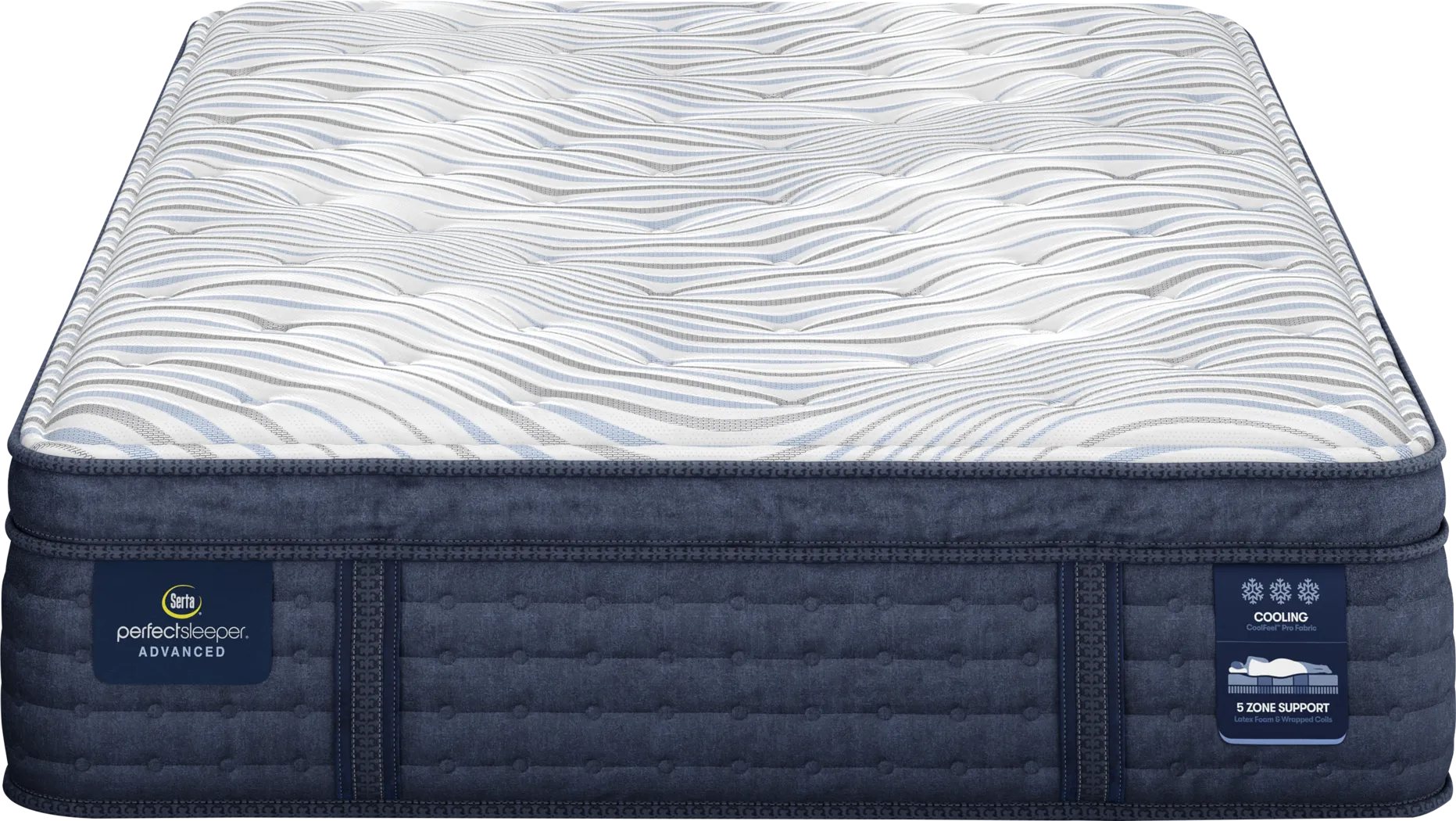 Serta Perfect Sleeper Advanced Plush Pillow Top California King Mattress - Thumbnail - Image 2