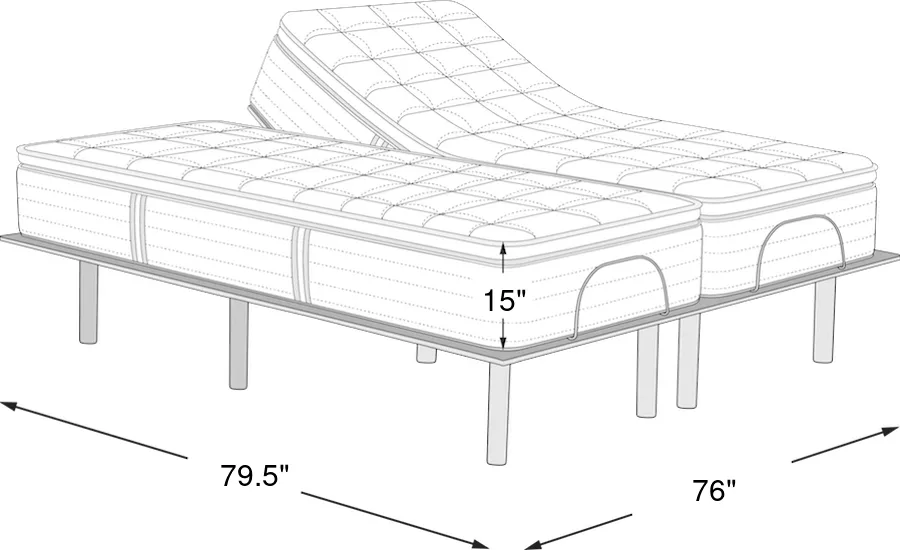 Dimension Image. Please refer to the Dimension Tab on this page for dimension details.