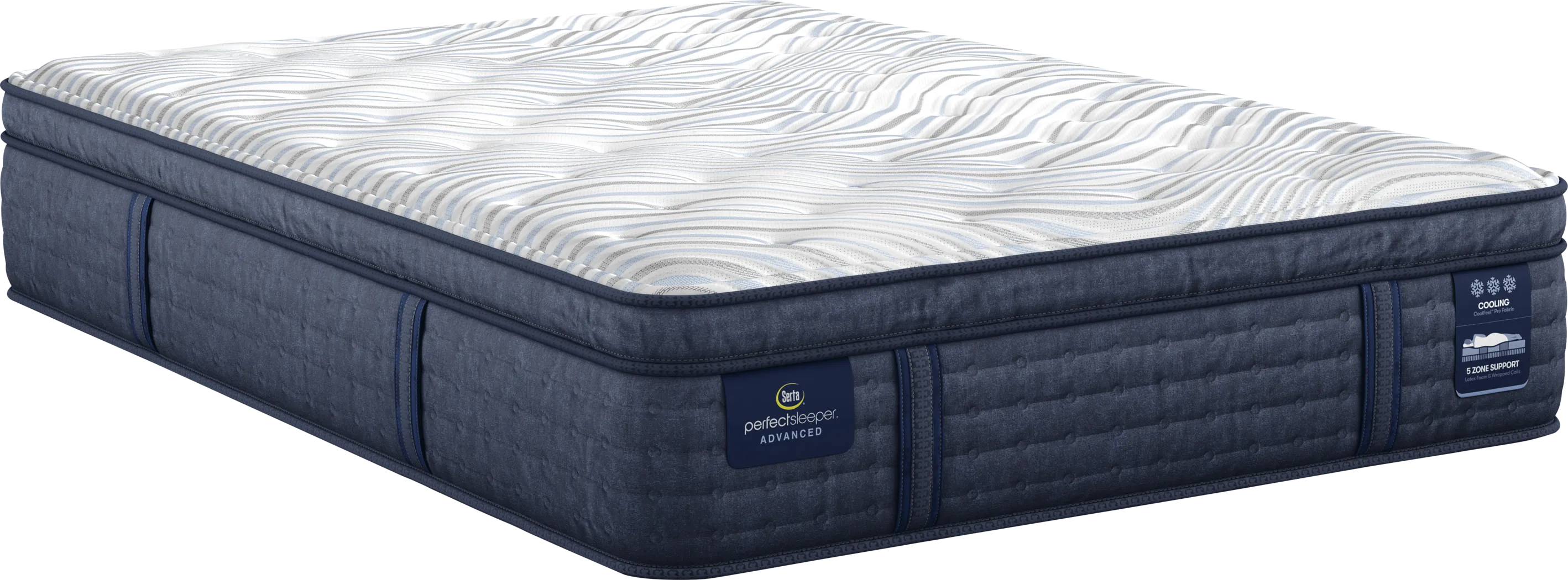 Serta Perfect Sleeper Advanced Plush Pillow Top Twin Xl Mattress - Thumbnail - Image 1