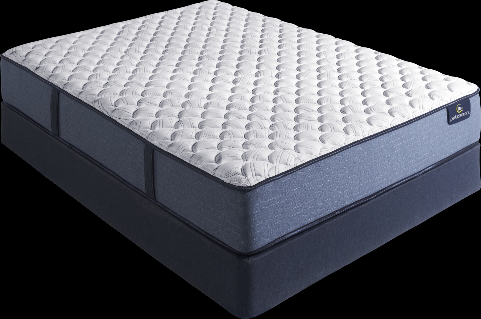 Serta Perfect Sleeper Arina Low Profile Queen Mattress Set - Thumbnail - Image 1