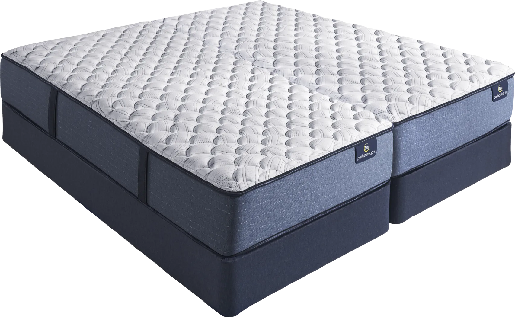 Serta Perfect Sleeper Arina Low Profile Split King Mattress Set - Thumbnail - Image 1