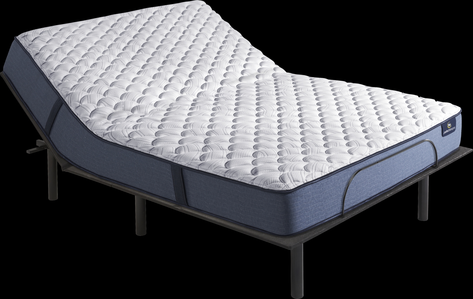 Serta Perfect Sleeper Arina Queen Mattress with Head Up Only Base - Thumbnail - Image 1