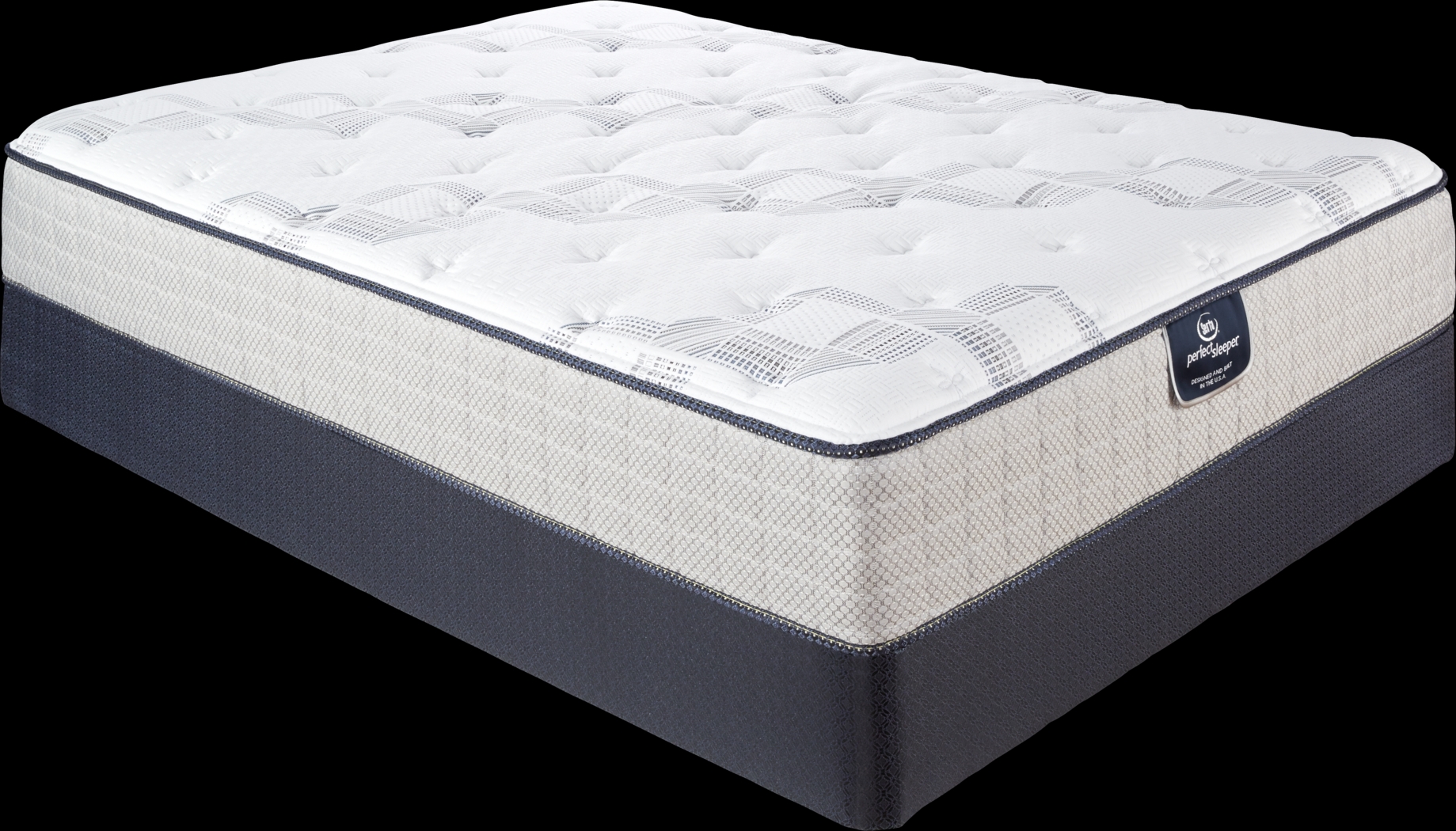 Serta Perfect Sleeper Capetown Low Profile King Mattress Set - Thumbnail - Image 1