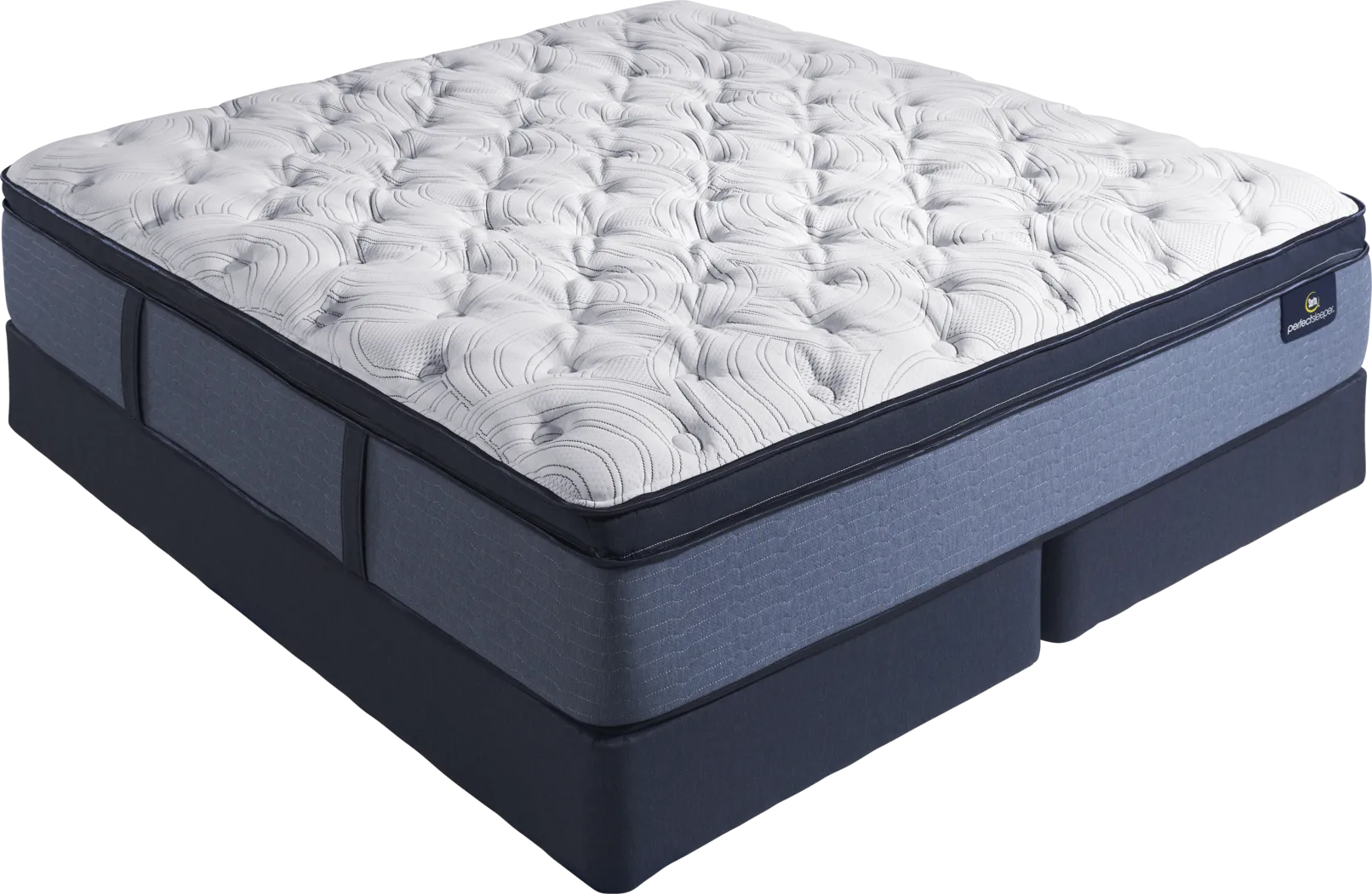 Serta Perfect Sleeper Delphine High Profile King Mattress Set - Thumbnail - Image 1