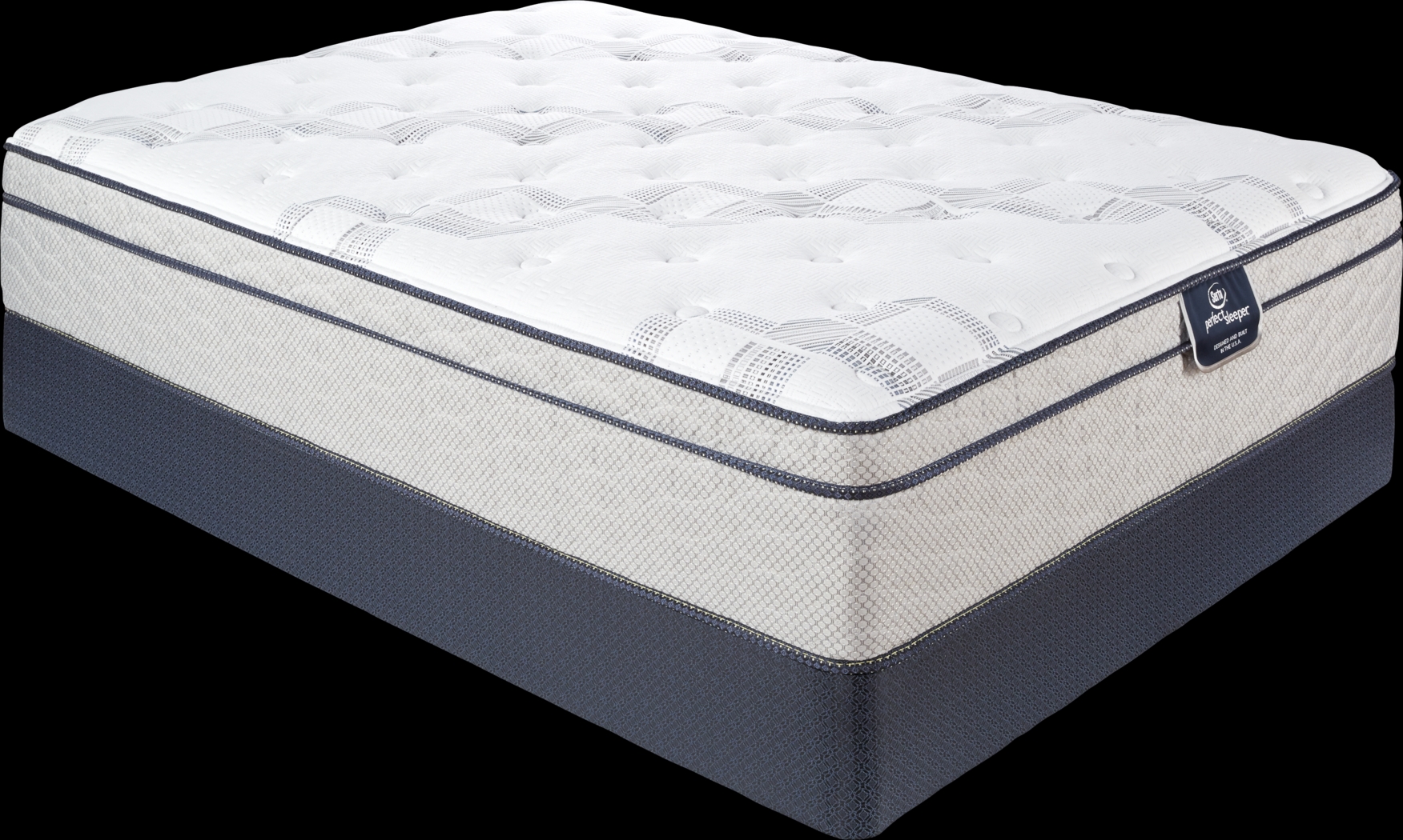 Serta Perfect Sleeper Echo Springs Queen Mattress Set - Thumbnail - Image 1