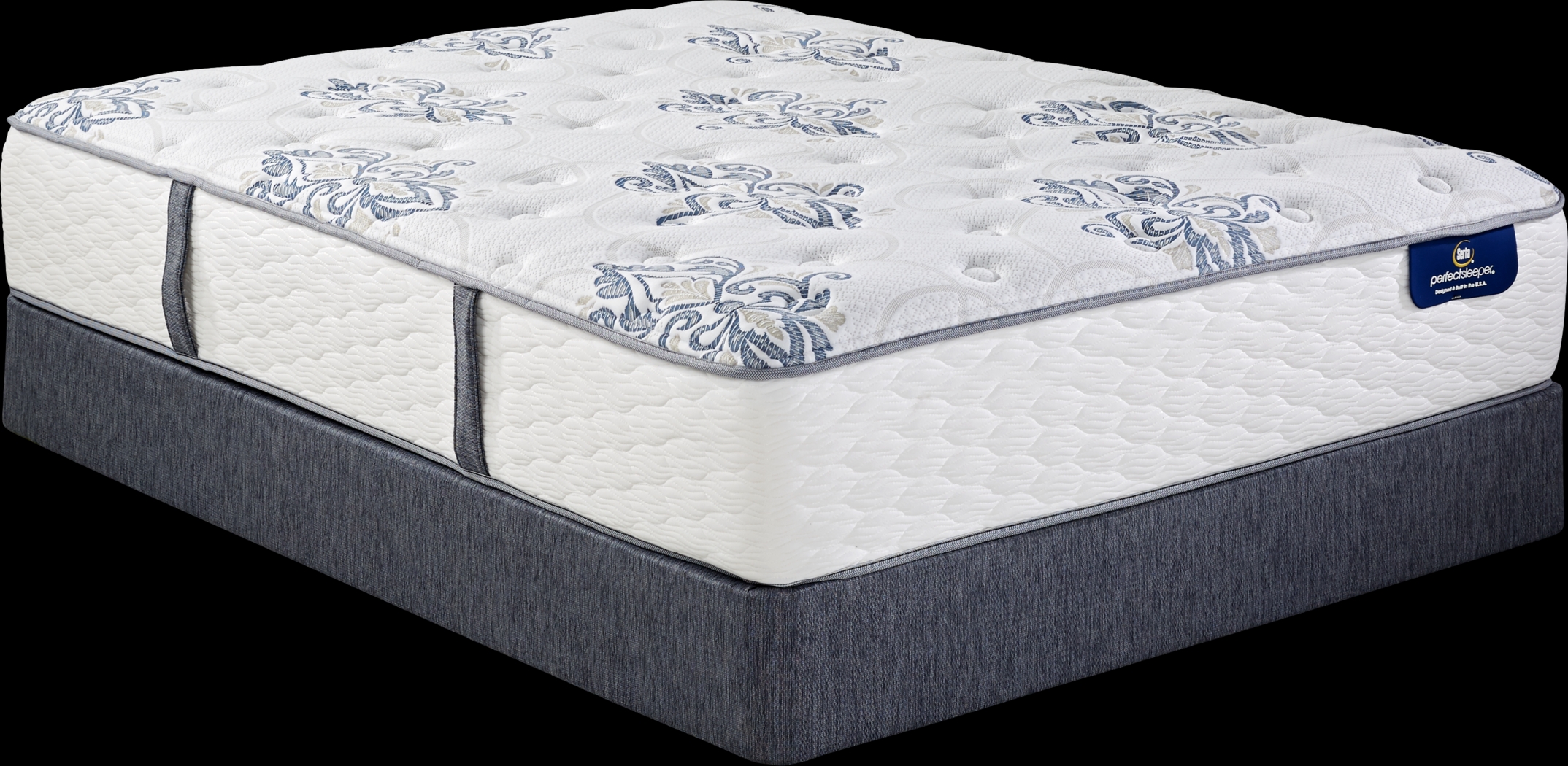 Serta Perfect Sleeper Elite Lynnhaven Queen Mattress Set - Thumbnail - Image 1