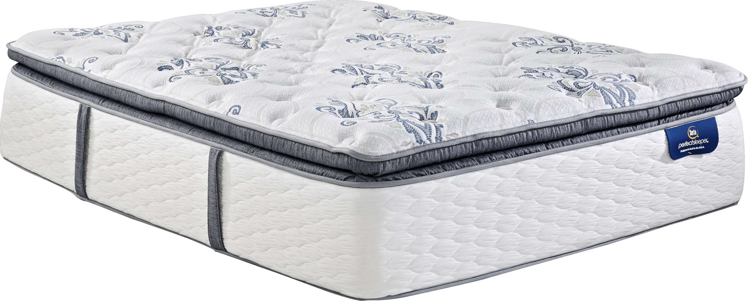 Serta Perfect Sleeper Elite Stewart Hills Queen Mattress - Thumbnail - Image 1