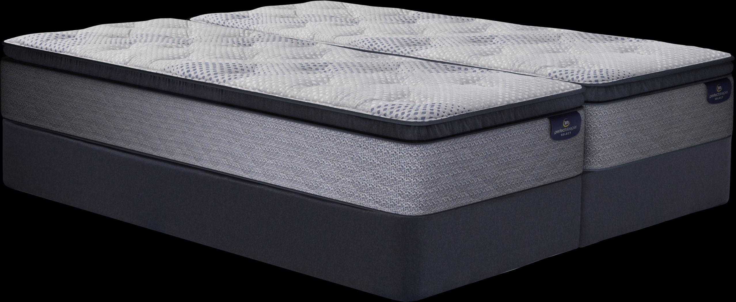 Serta Perfect Sleeper Gladwyn Split King Mattress Set - Thumbnail - Image 1
