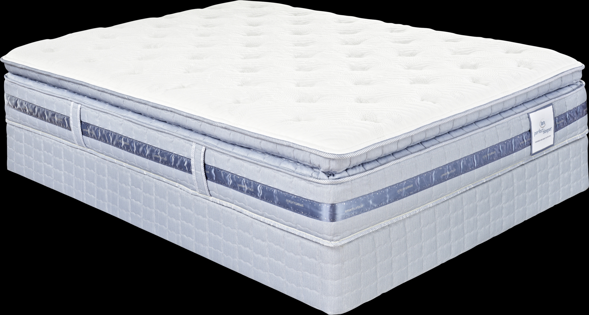 Serta Perfect Sleeper Kennington Queen Mattress Set - Thumbnail - Image 1
