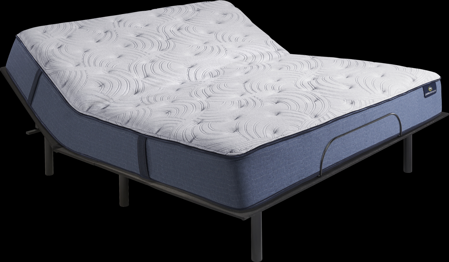 Serta Perfect Sleeper Kira King Mattress with Head Up Only Base - Thumbnail - Image 1