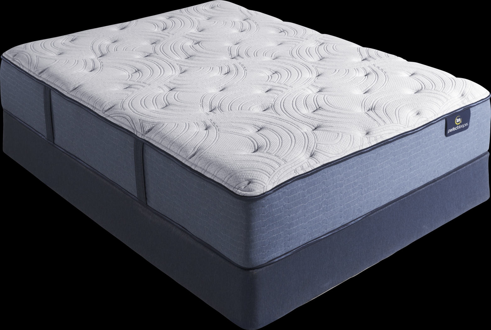 Serta Perfect Sleeper Kira Low Profile Queen Mattress Set - Thumbnail - Image 1