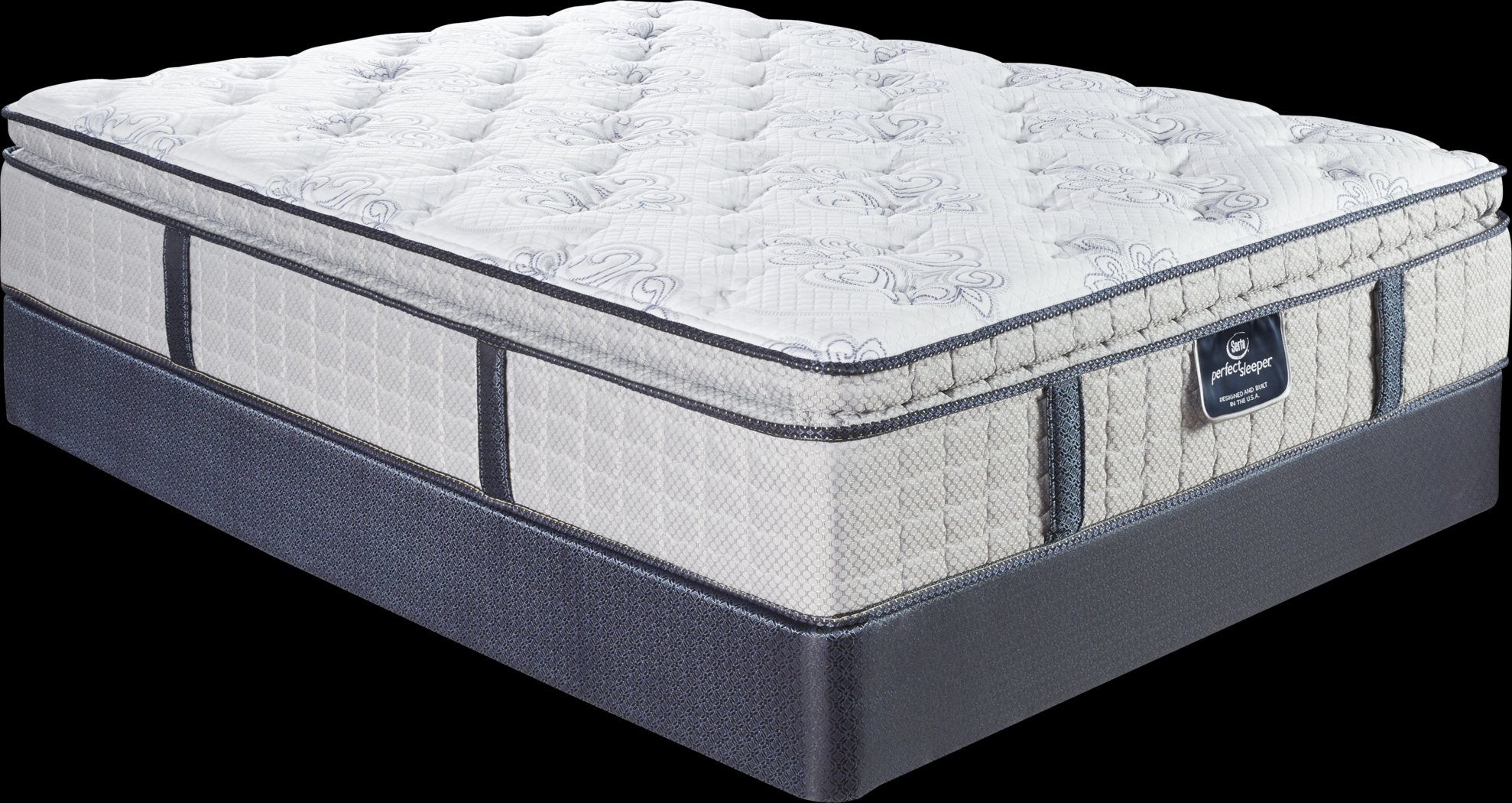 Serta Perfect Sleeper Largo Vista King Mattress Set - Thumbnail - Image 1