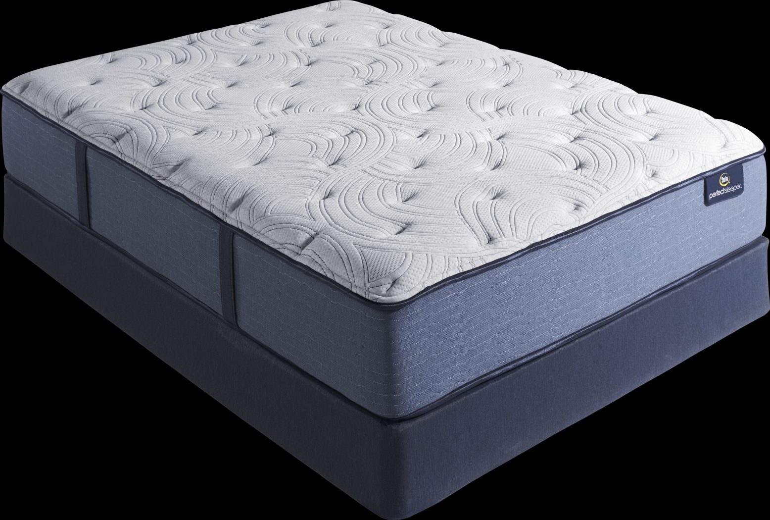 Serta Perfect Sleeper Leilani Low Profile Queen Mattress Set - Thumbnail - Image 1
