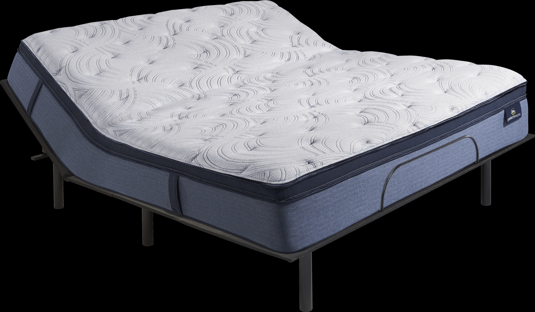 Serta Perfect Sleeper Mila King Mattress with Head Up Only Base - Thumbnail - Image 1