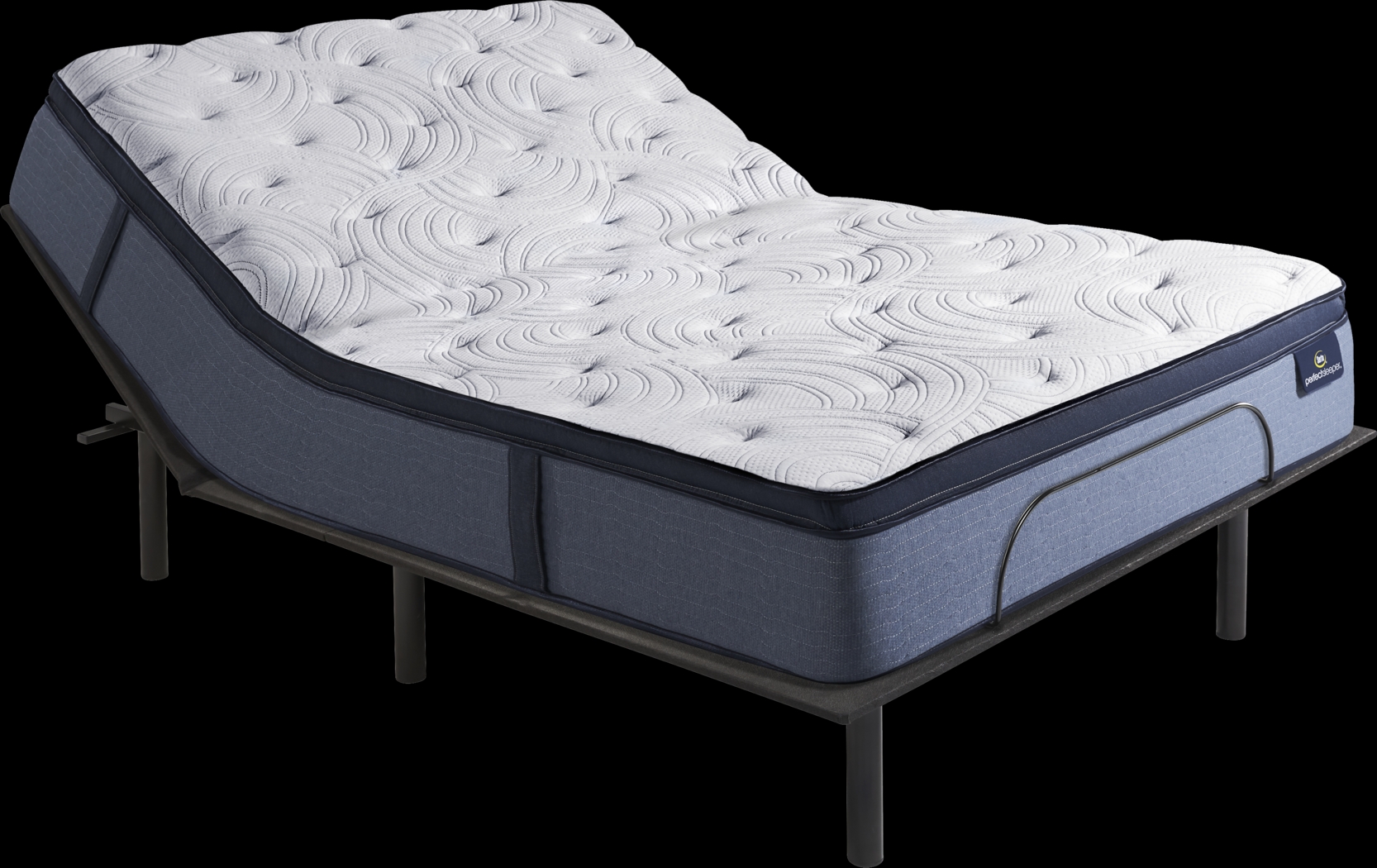 Serta Perfect Sleeper Mila Queen Mattress with Head Up Only Base - Thumbnail - Image 1