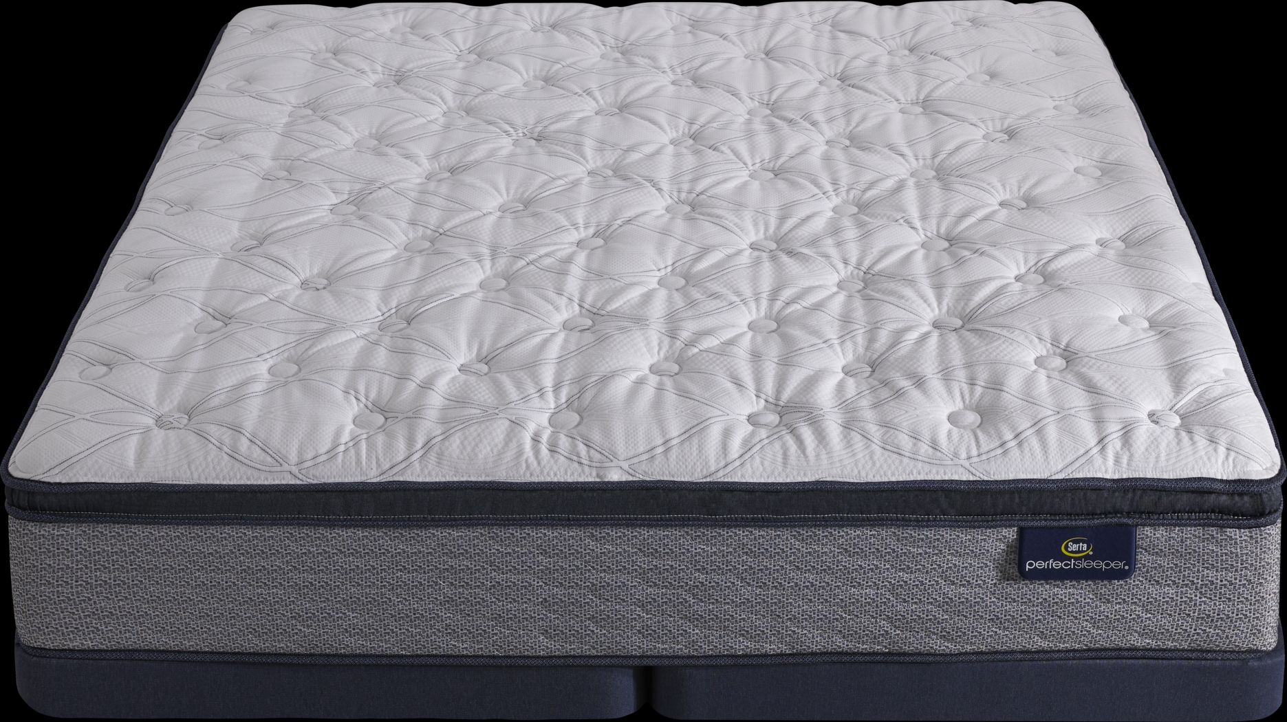 Serta Perfect Sleeper Pacific Dune Low Profile King Mattress Set - Thumbnail - Image 2