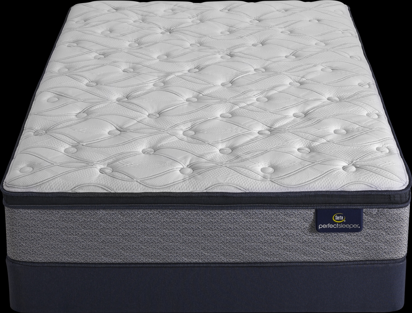 Serta Perfect Sleeper Pacific Dune High Profile Queen Mattress Set - Thumbnail - Image 2