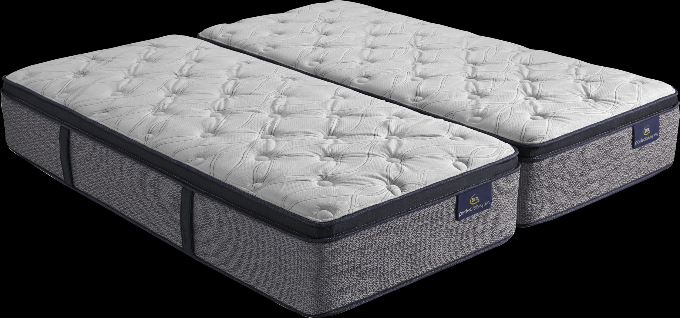 Serta Perfect Sleeper Pacific Dune Split King Mattress (2 TWXL) - Thumbnail - Image 1