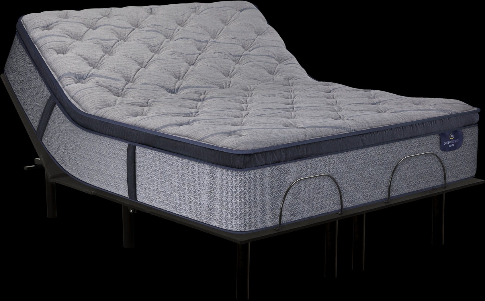 Serta Perfect Sleeper Pine Meadow King Mattress with RTG Sleep 2000 Adjustable Base - Thumbnail - Image 1