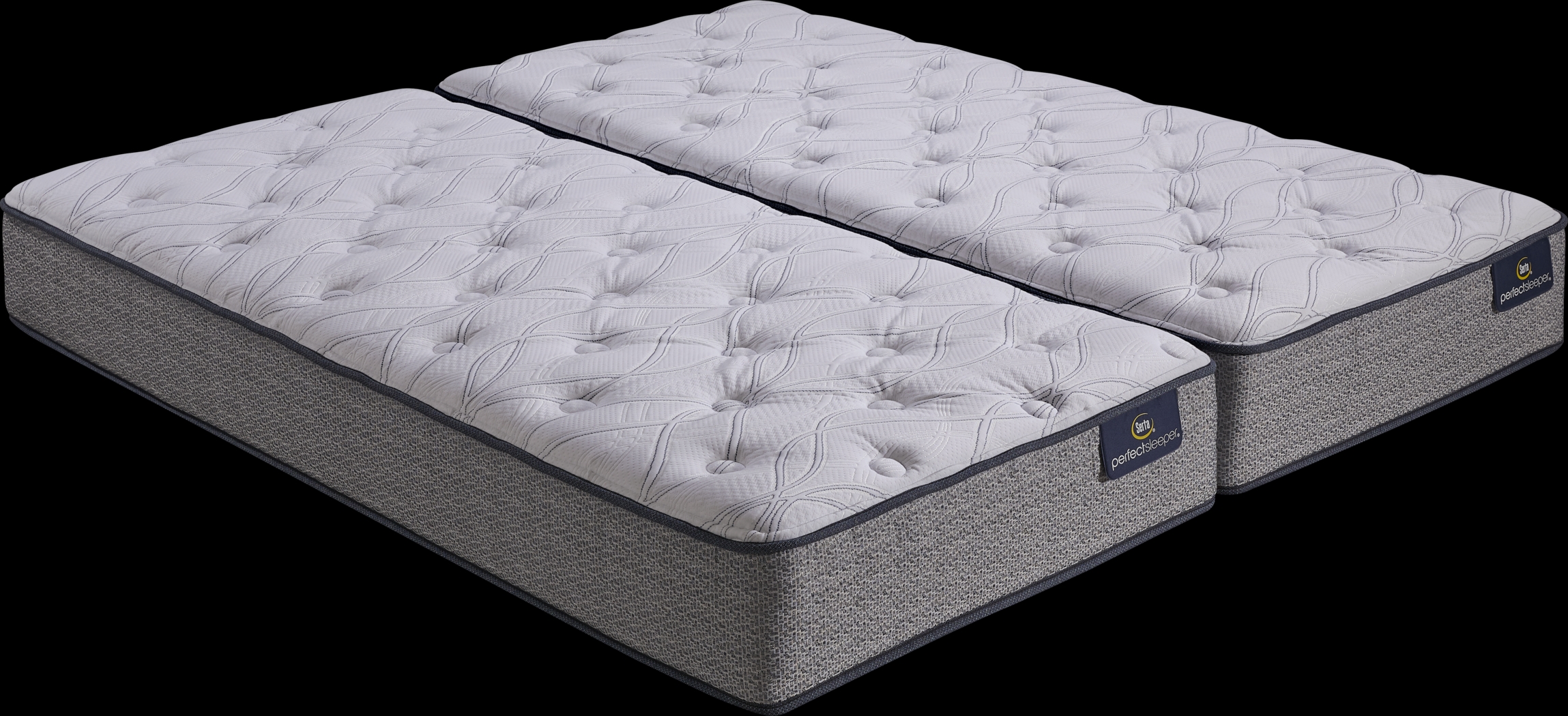 Serta Perfect Sleeper Pine Peak Split King Mattress (2 TWXL) - Thumbnail - Image 1