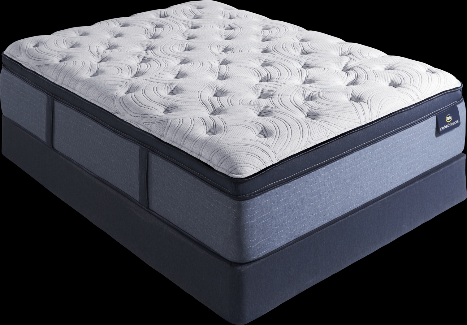 Serta Perfect Sleeper Rianna High Profile Queen Mattress Set - Thumbnail - Image 1