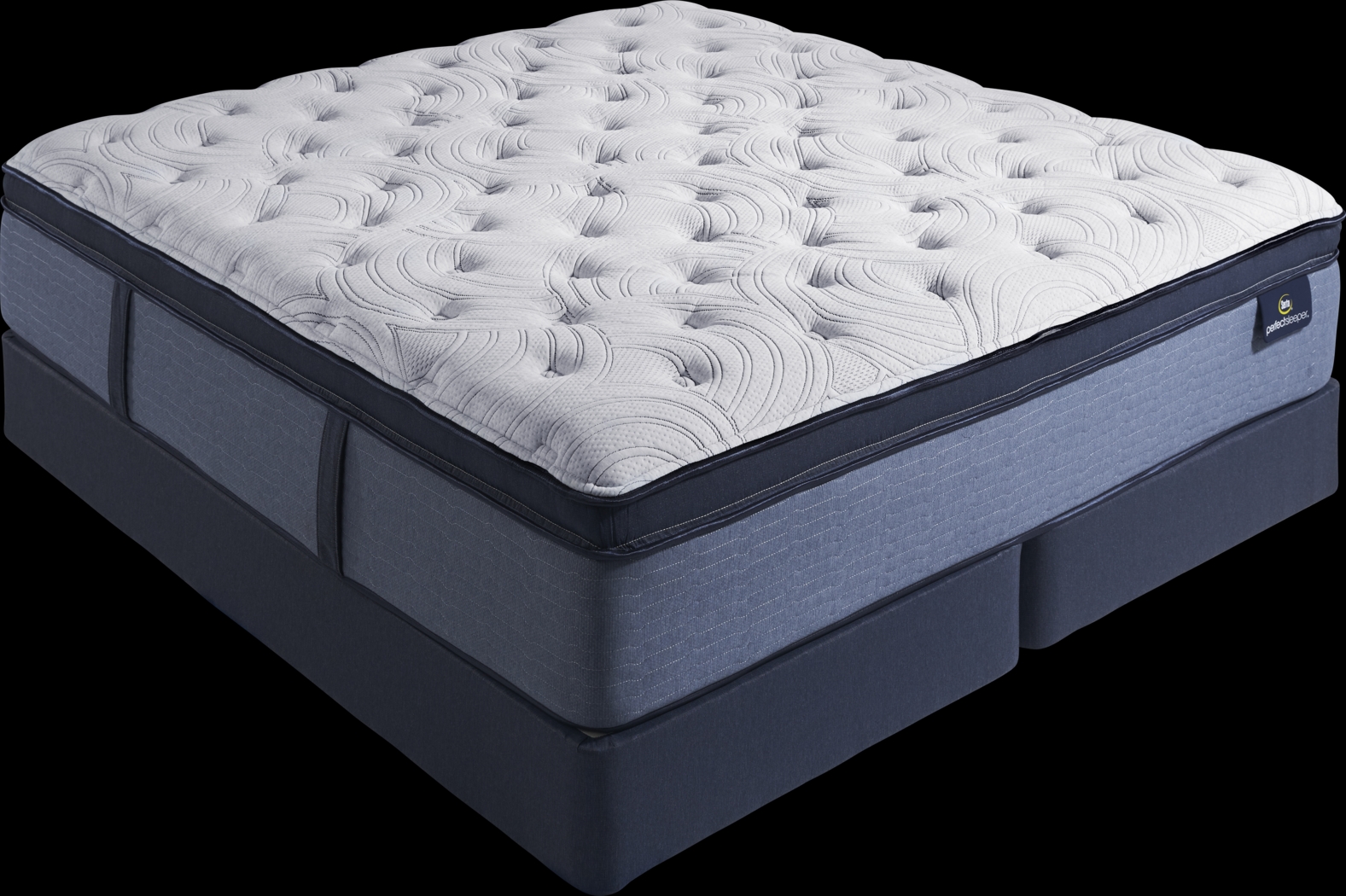 Serta Perfect Sleeper Rianna Low Profile King Mattress Set - Thumbnail - Image 1