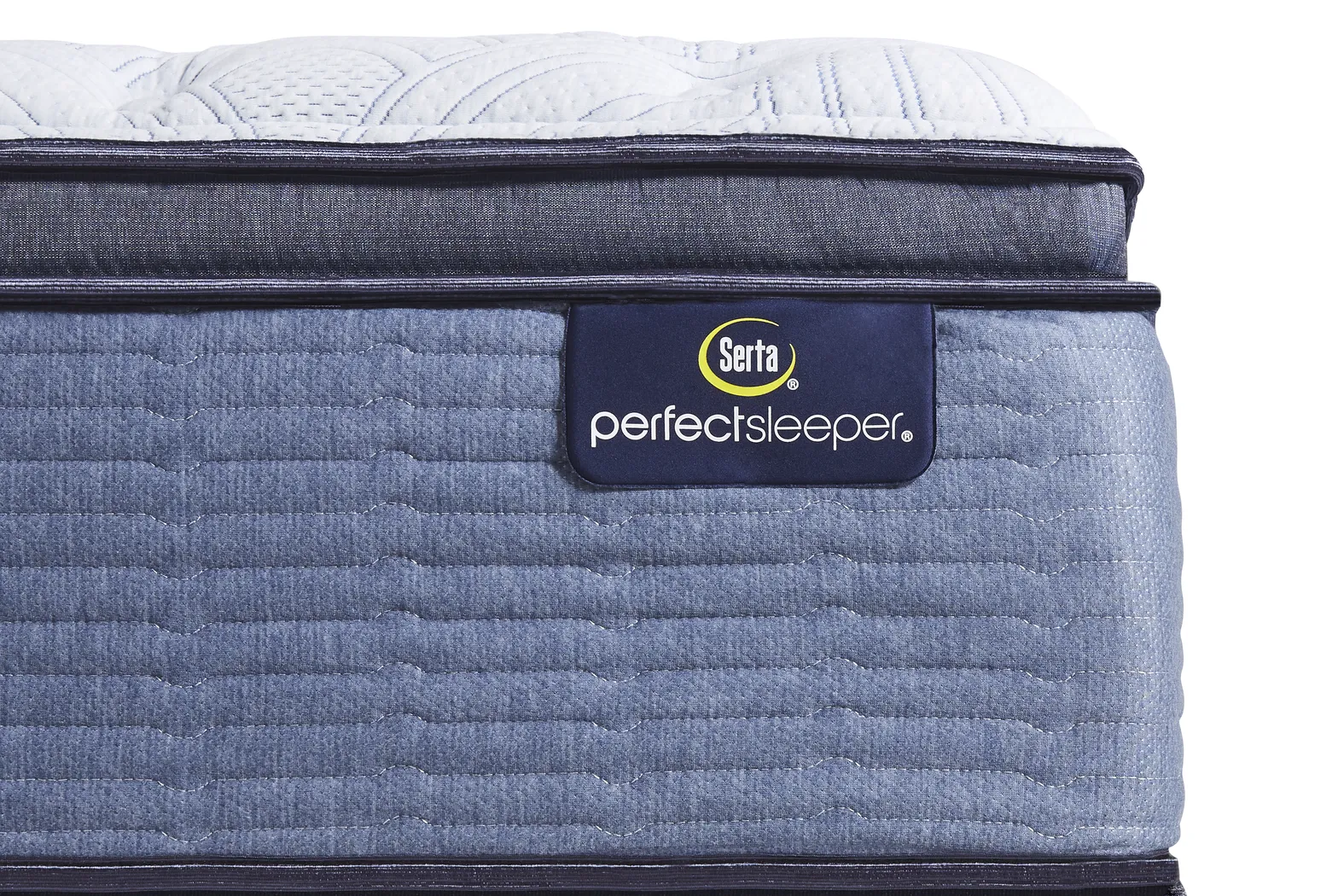 Serta Perfect Sleeper Rianna Low Profile Queen Mattress Set - Thumbnail - Image 3