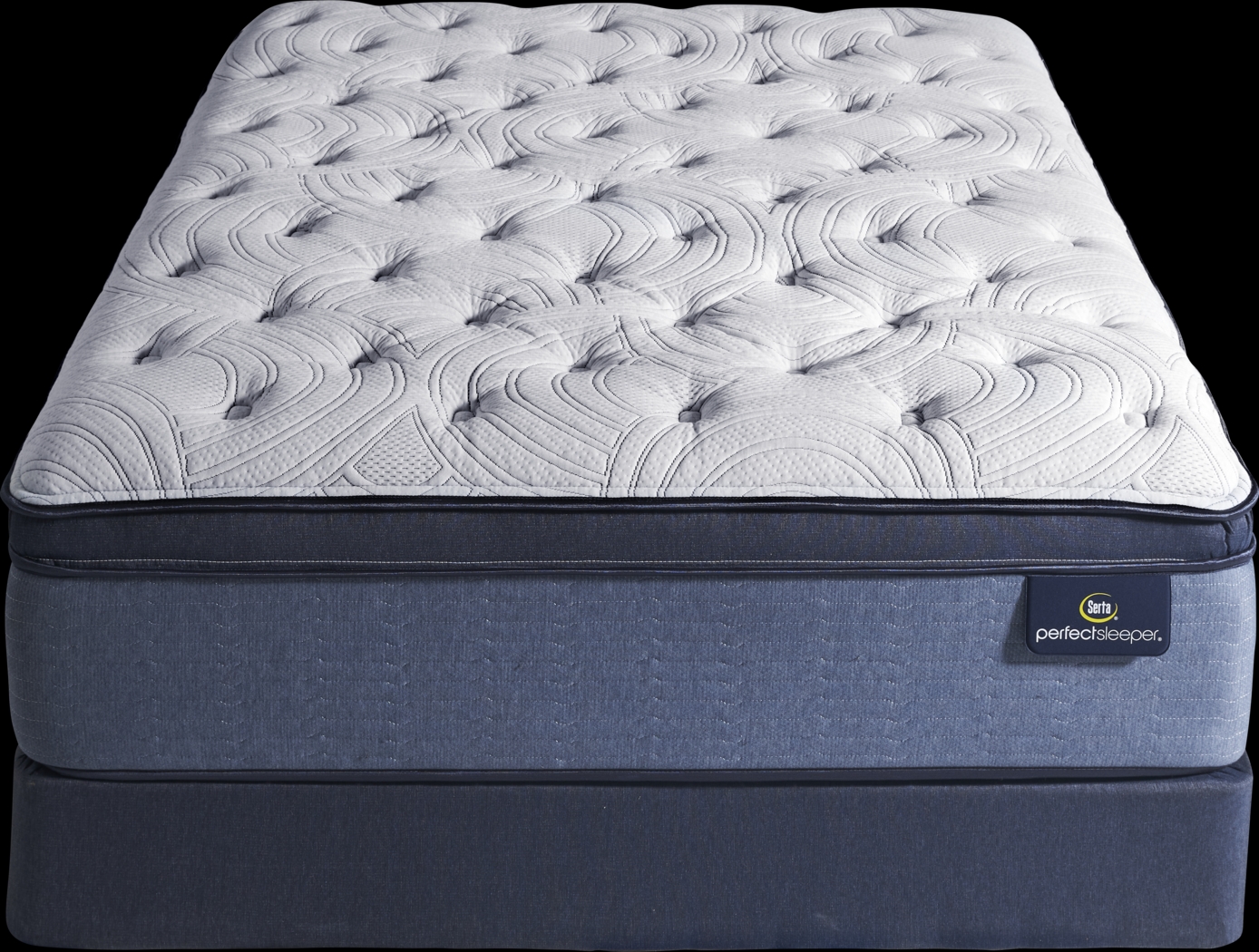 Serta Perfect Sleeper Rianna High Profile Queen Mattress Set - Thumbnail - Image 2