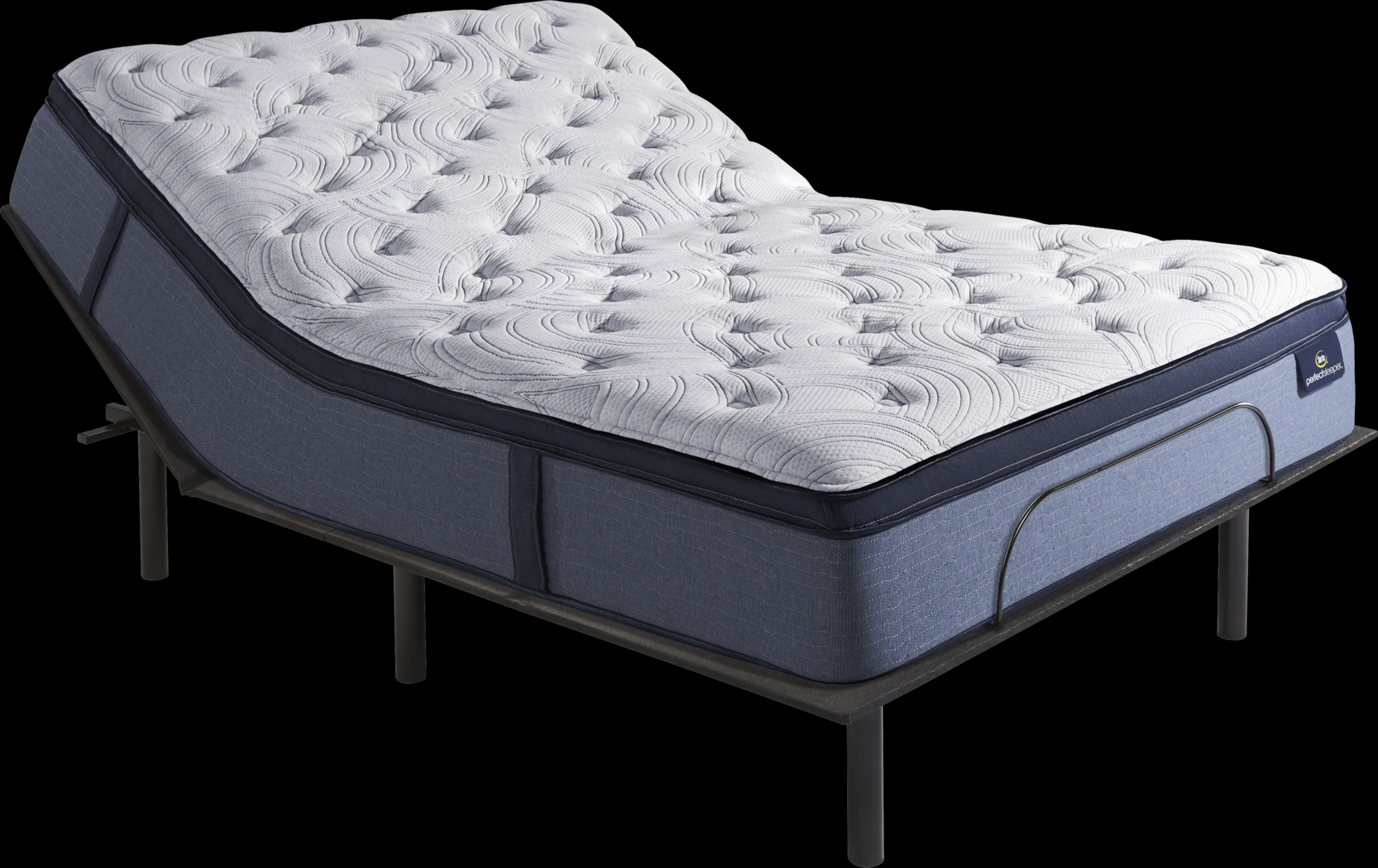 Serta Perfect Sleeper Rianna Queen Mattress with Head Up Only Base - Thumbnail - Image 1